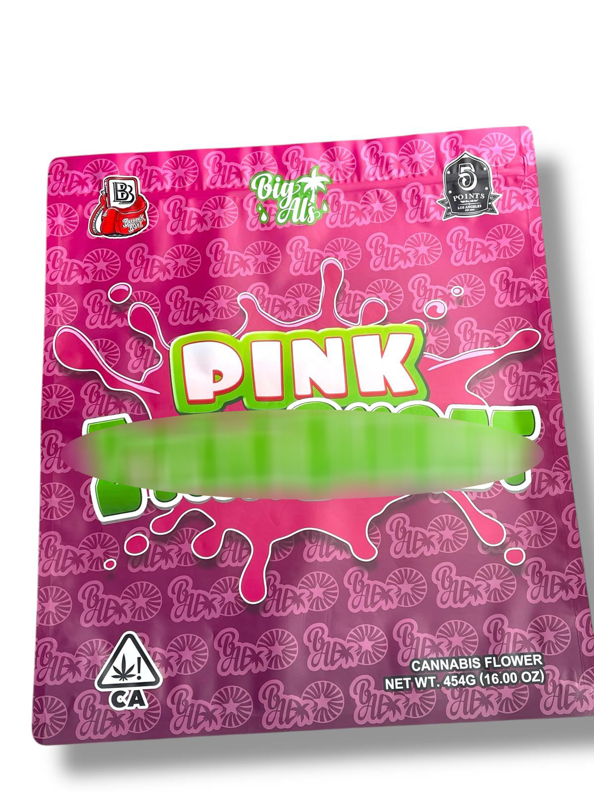 Pink - 1lb Mylar Bags - Big Als