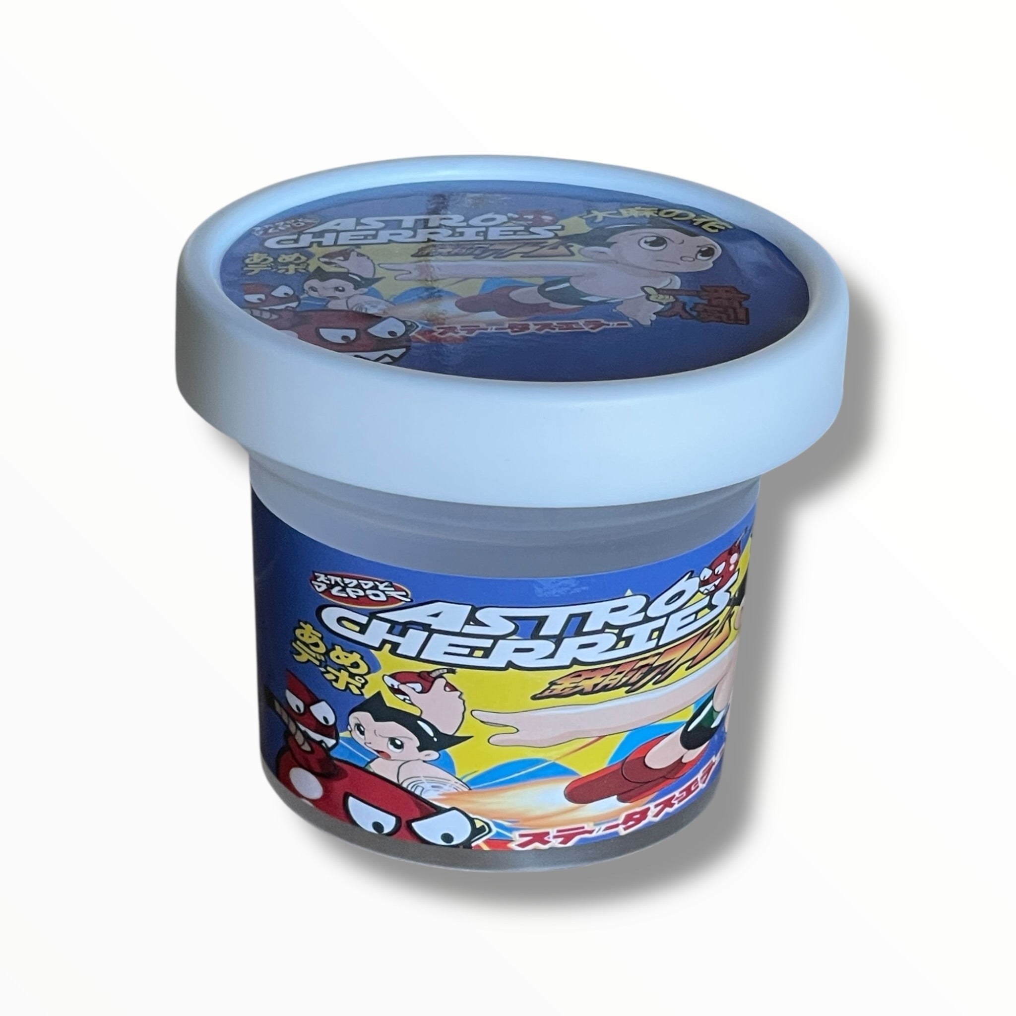 Ice Cream Style 3.5G Plastic Jars with Display Boxes – Packaging Only