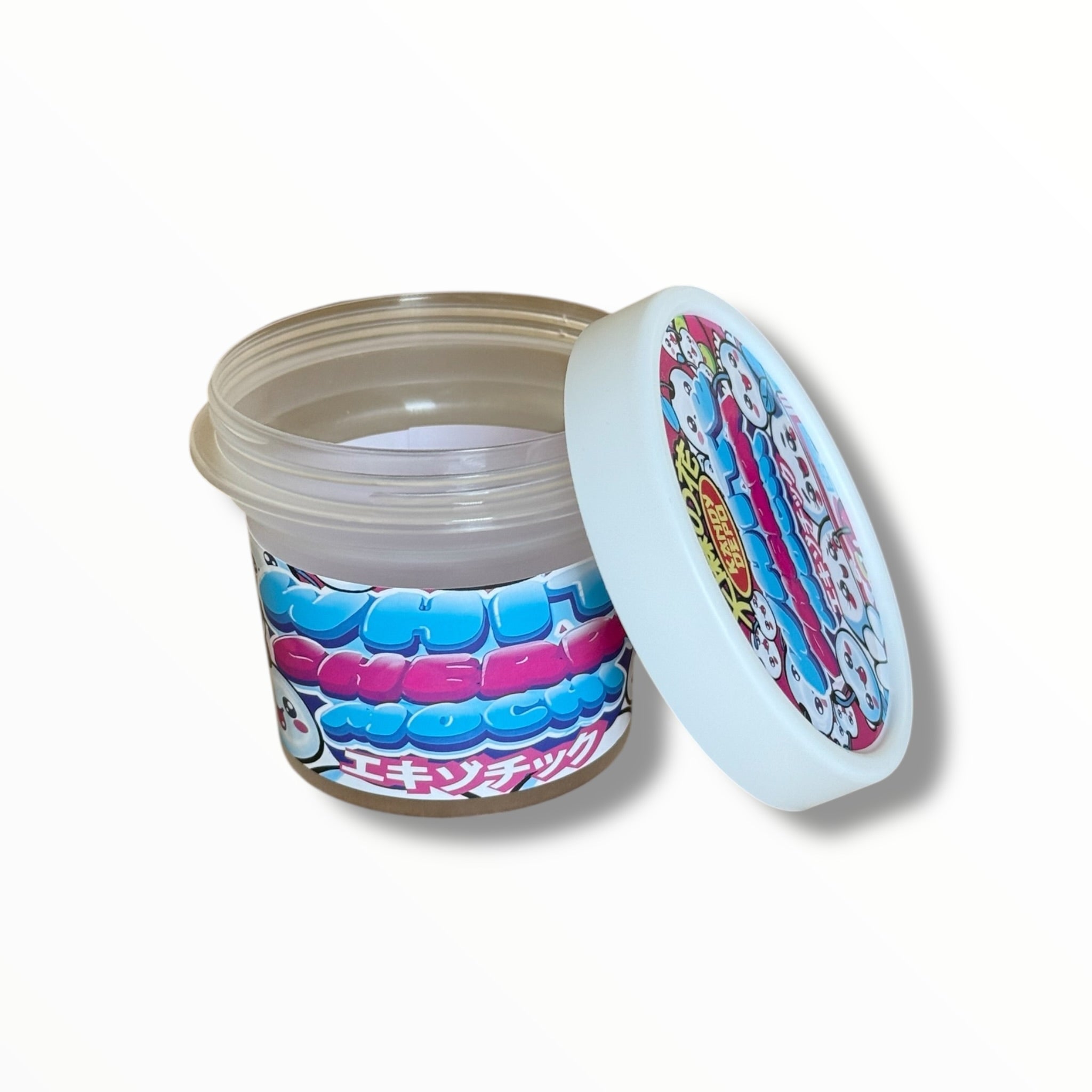 Ice Cream Style 3.5G Plastic Jars with Display Boxes – Packaging Only