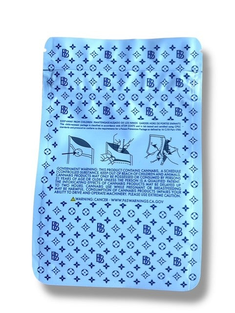 Backpack Boyz Bubblegum Gelato Mylar Bags 3.5g