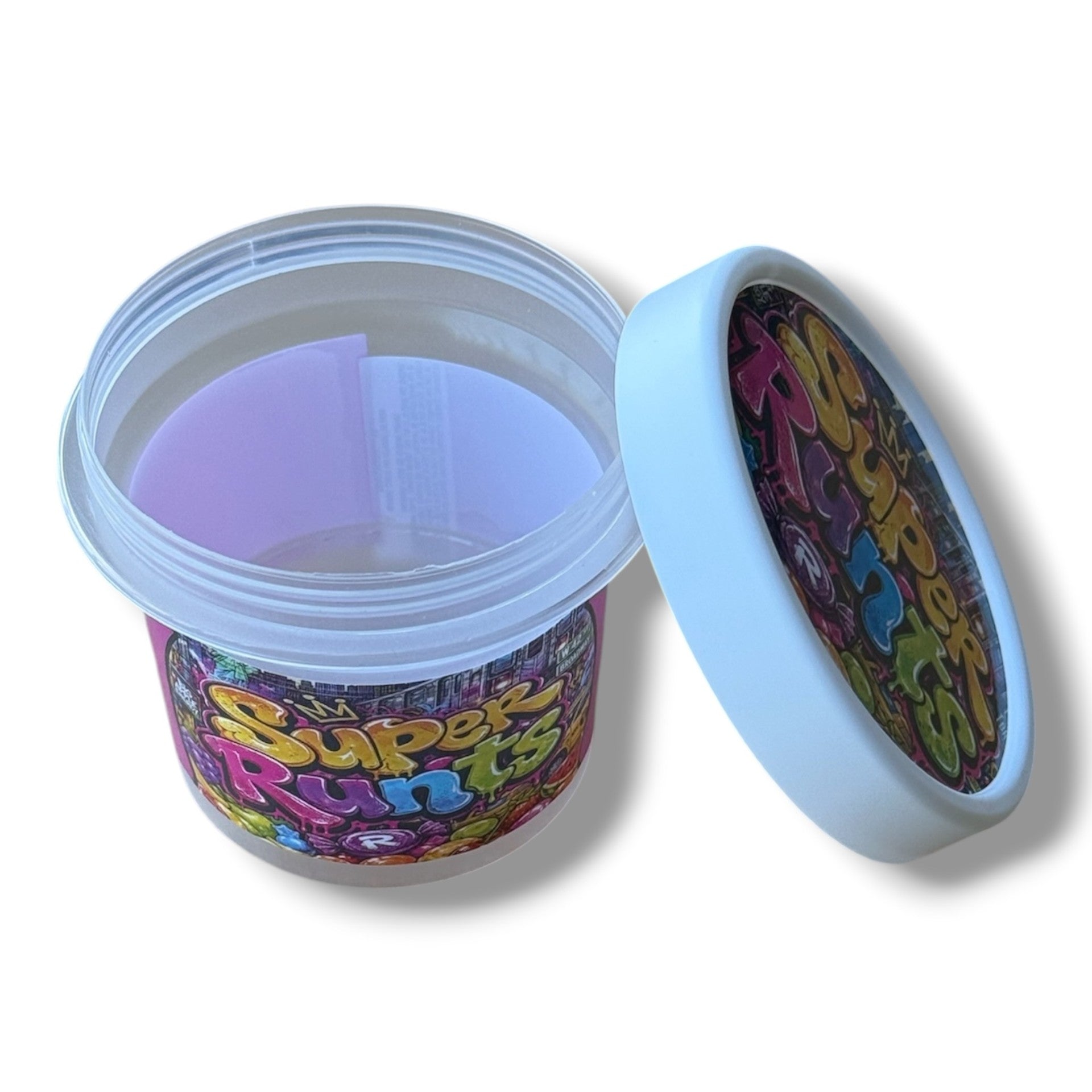 Super Runts Ice Cream Style 3.5G Plastic Jars with Display Boxes – Packaging Only