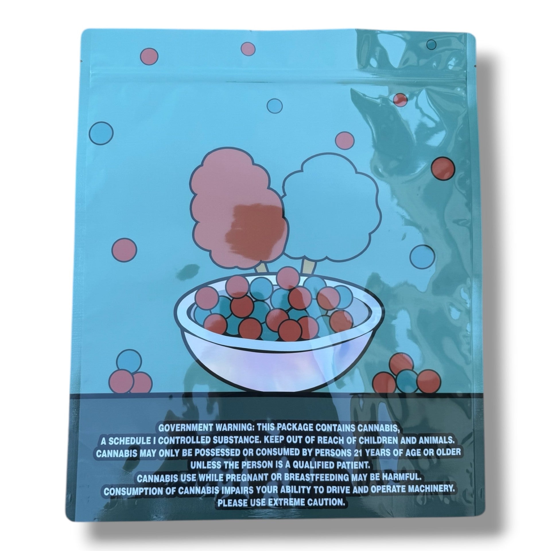 Cotton Candy Pound Bag (Large) 1LBS - 16OZ (454g) Packaging only