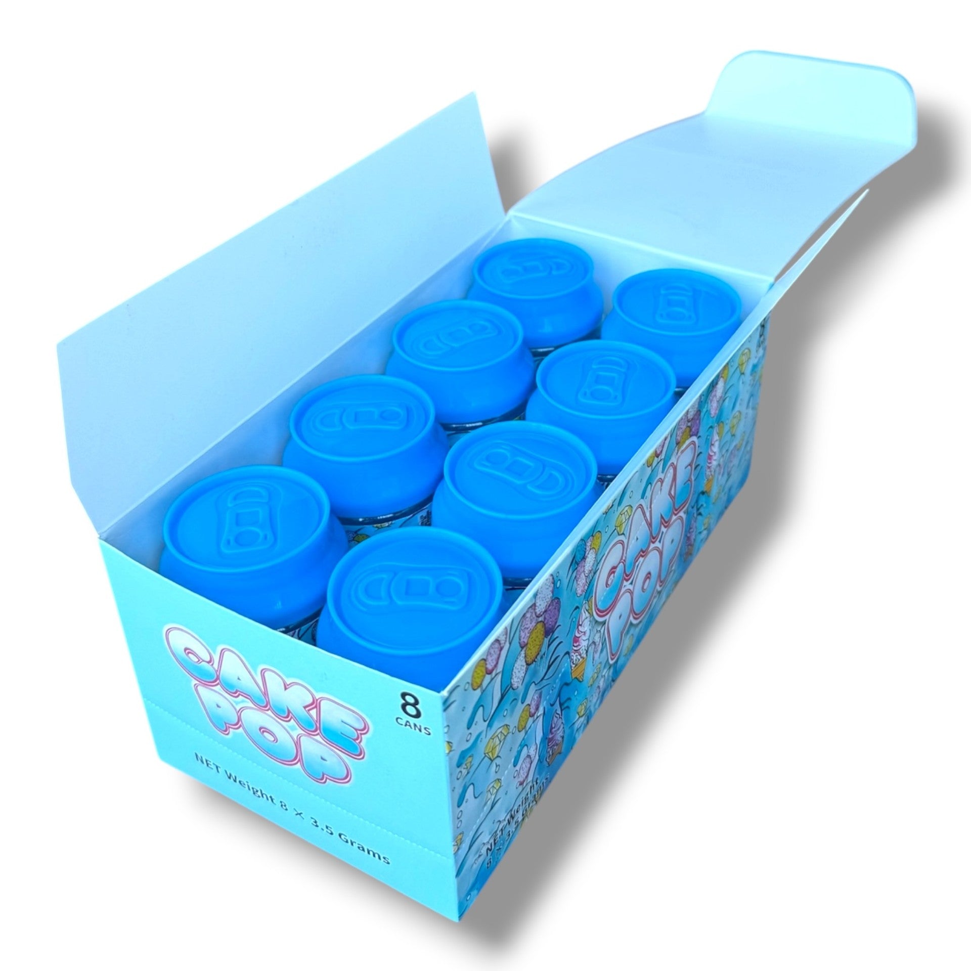 Cake Pop 3.5g Cans - 8 cans in box