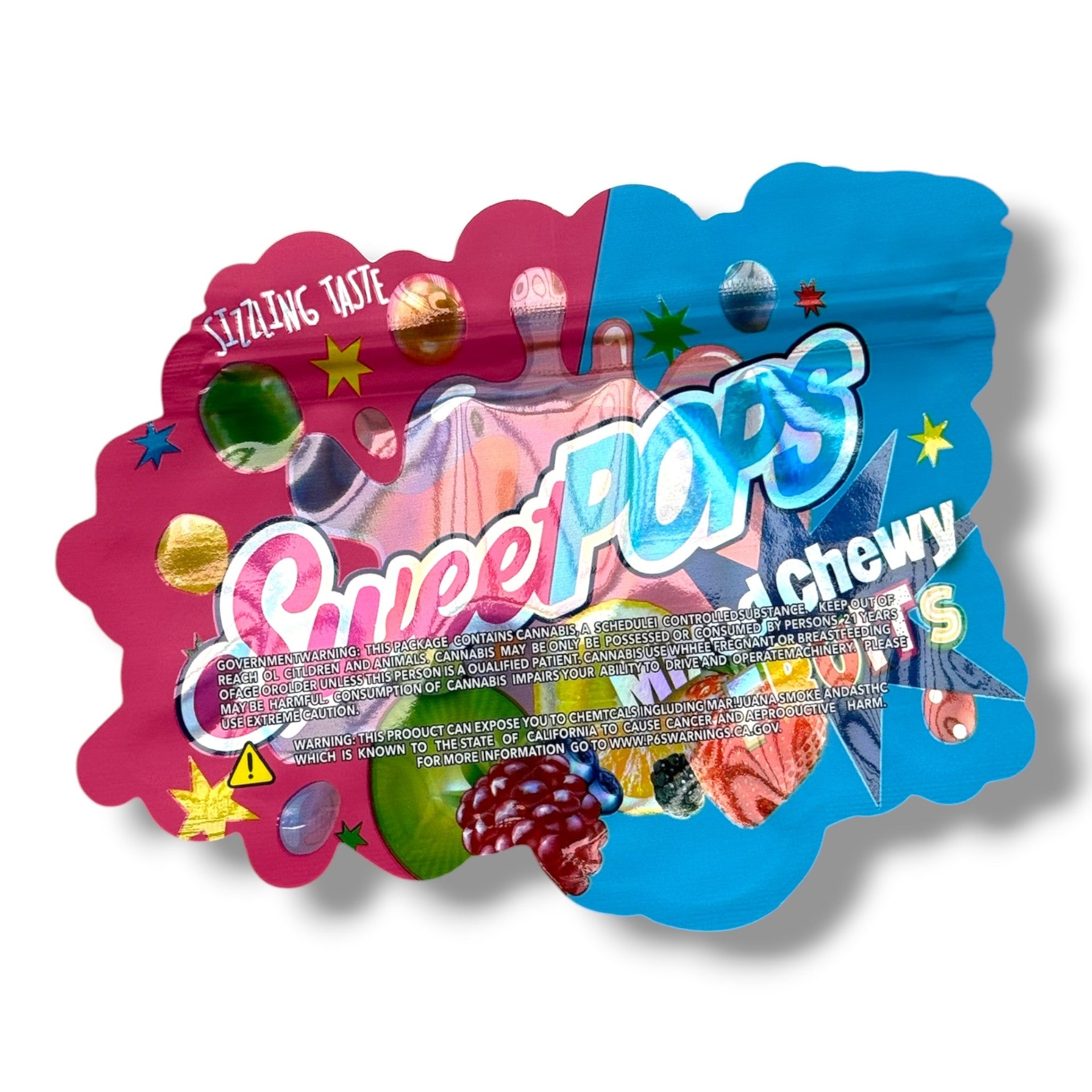 Sweet Pops Mixed Chewy Fruits 3.5g shape bags