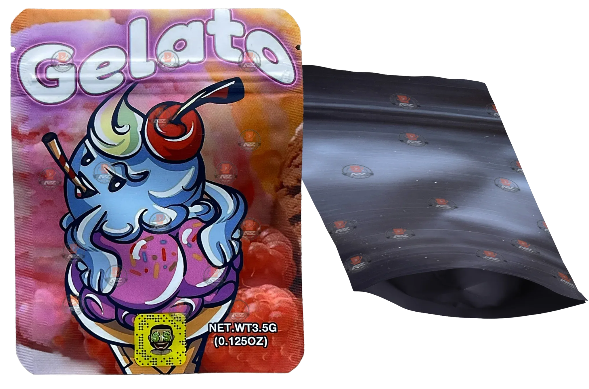 Gelato Mylar bag 3.5g Packaging Only - Black Unicorn Hub