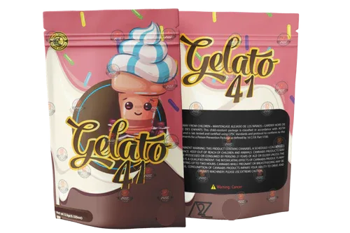 Black Unicorn - Gelato 41 Mylar bag 3.5g - Black Unicorn Hub