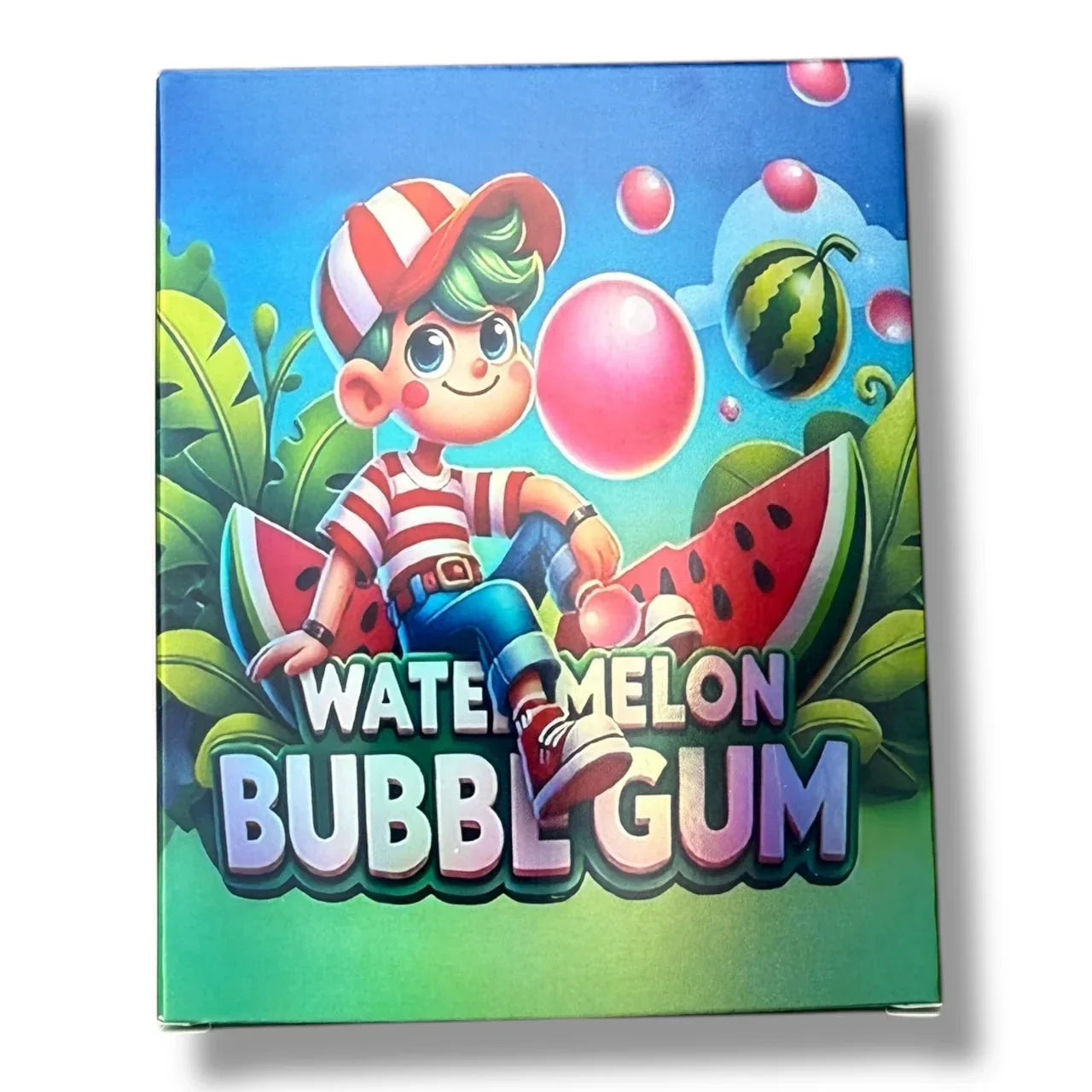 Watermelon Bubblegum Mylar Bags with Boxes 3.5g Box Packaging - Black Unicorn Hub