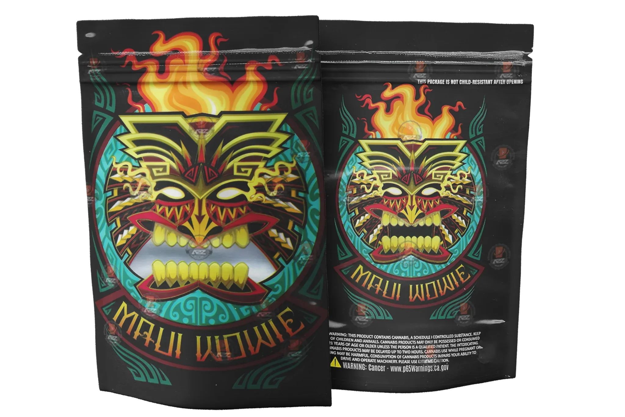 Maui Wowie Mylar zip lock bag 3.5G - Black Unicorn Hub