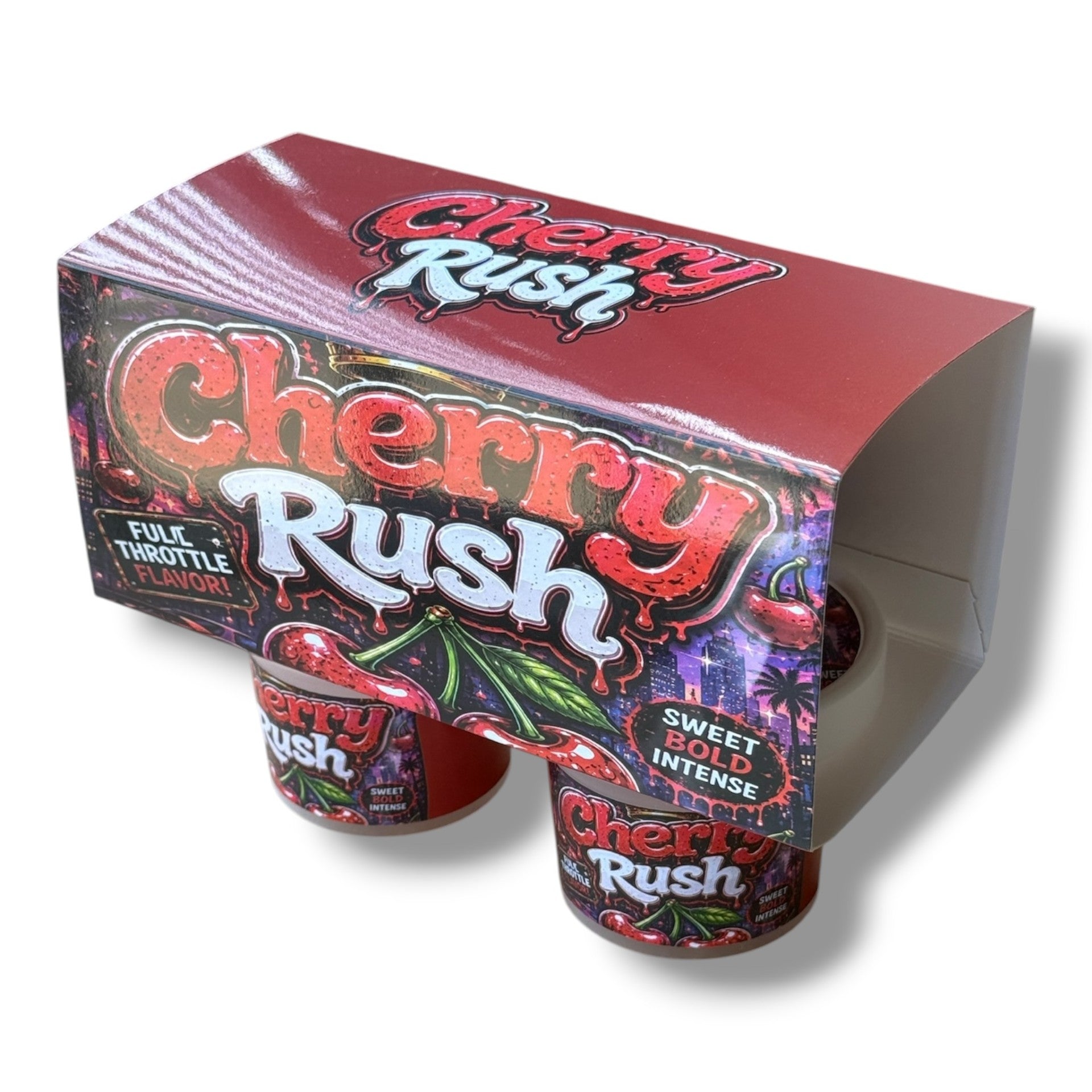 Cherry Runts Ice Cream Style 3.5G Plastic Jars with Display Boxes – Packaging Only (Copy)