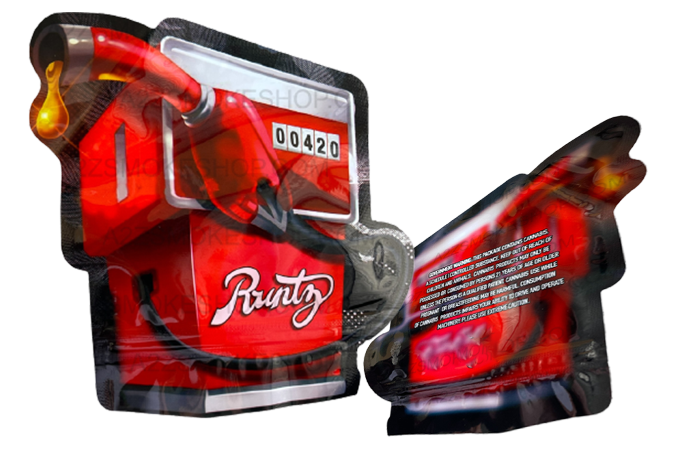 420 Cut Out Mylar Bags 3.5g Die cut