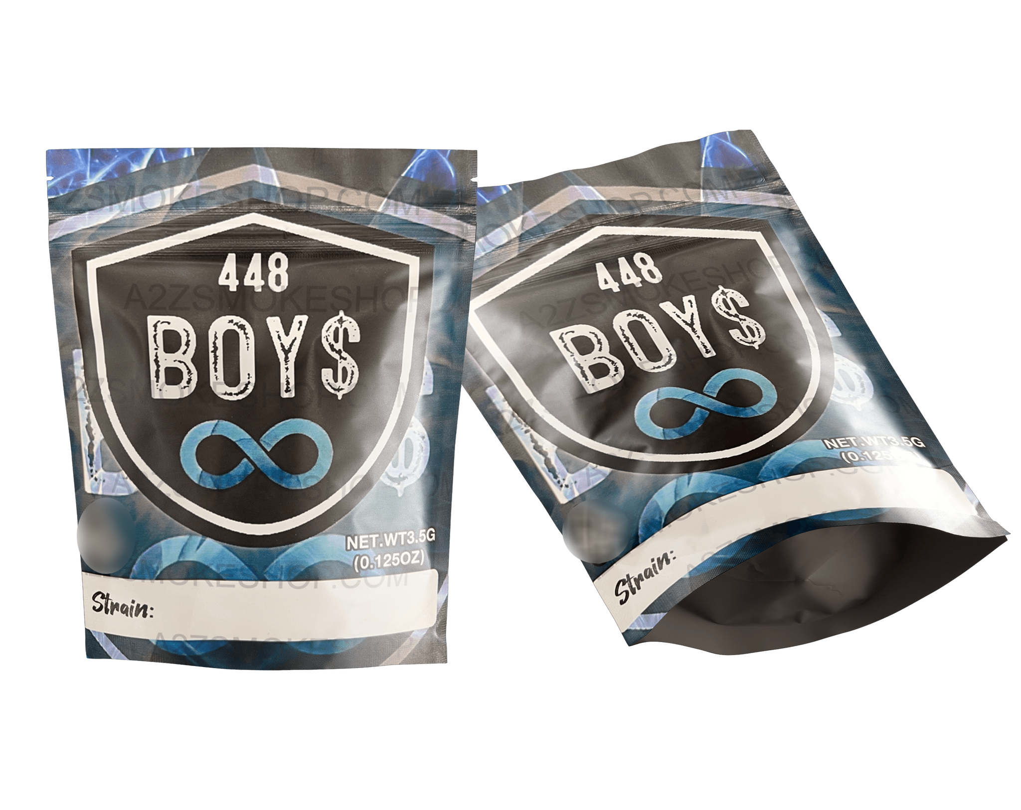 448 Boys Mylar bag 3.5g Packaging Only