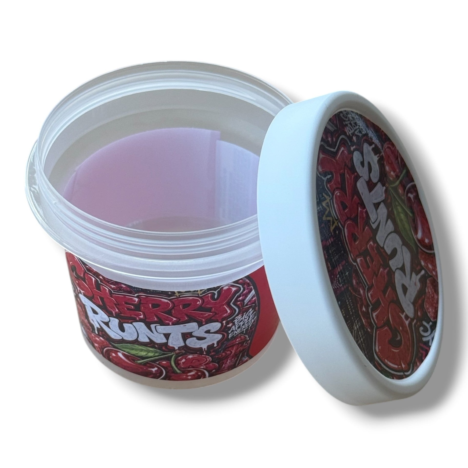 Cherry Runts Ice Cream Style 3.5G Plastic Jars with Display Boxes – Packaging Only (Copy)