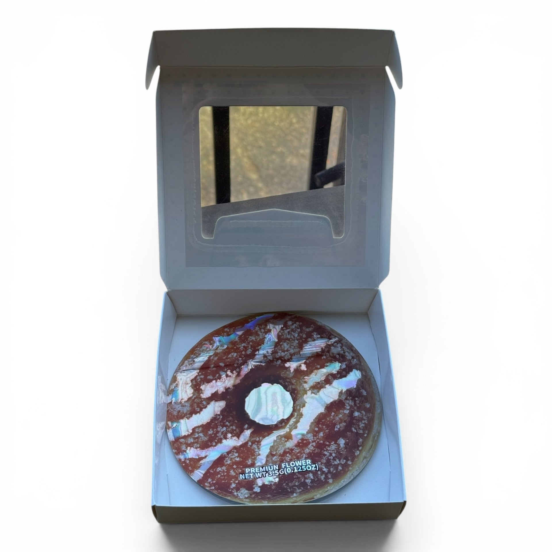 ZAZA Kreamz Doughnuts Mylar Bags with Boxes 3.5g Box Packaging