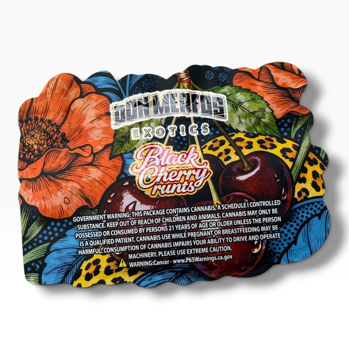 Don Merfos ExoticsBlack Cherry Runts 3.5g shape bags