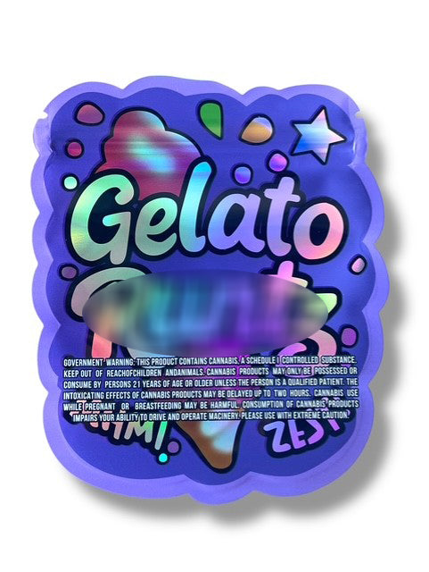 Gelato R Mylar Bag 3.5g shape bags