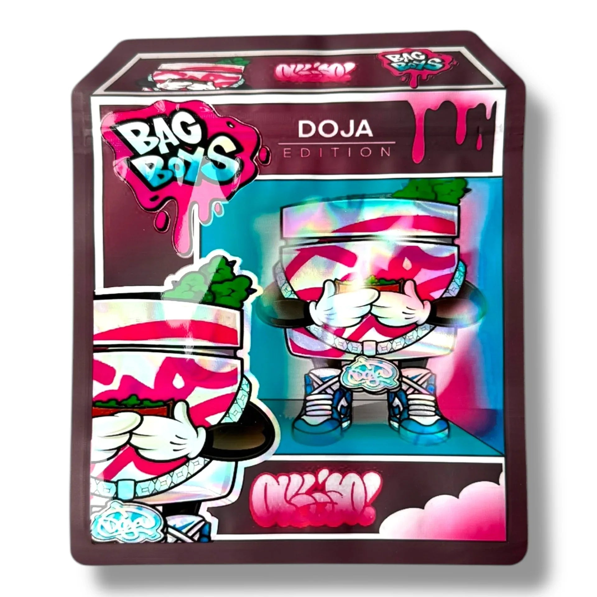 Bag Boyz Doja Edition Mylar Bag 3.5g shape bag 