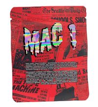 Black Unicorn -Mac 1 Holographic Mylar bag 3.5g  For Flower