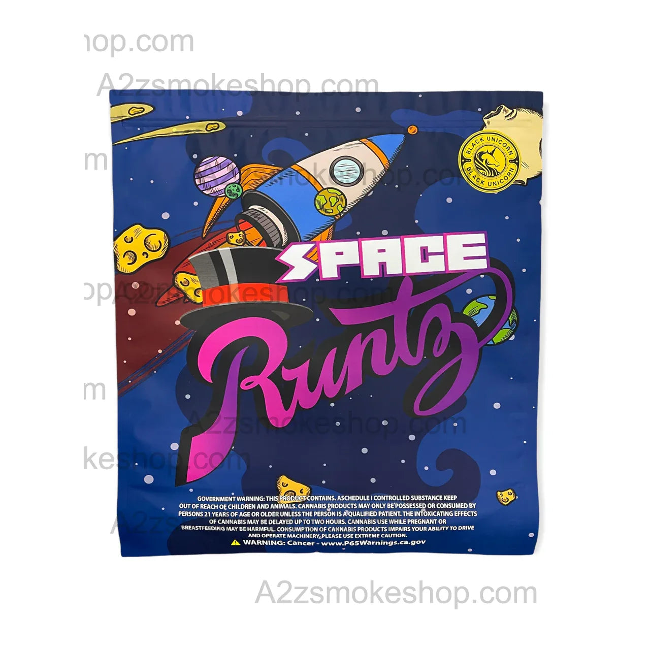 Black Unicorn - Pound Bag (Large)- Space Mylar bag 1LBS - 16OZ (454g) - Black Unicorn Hub