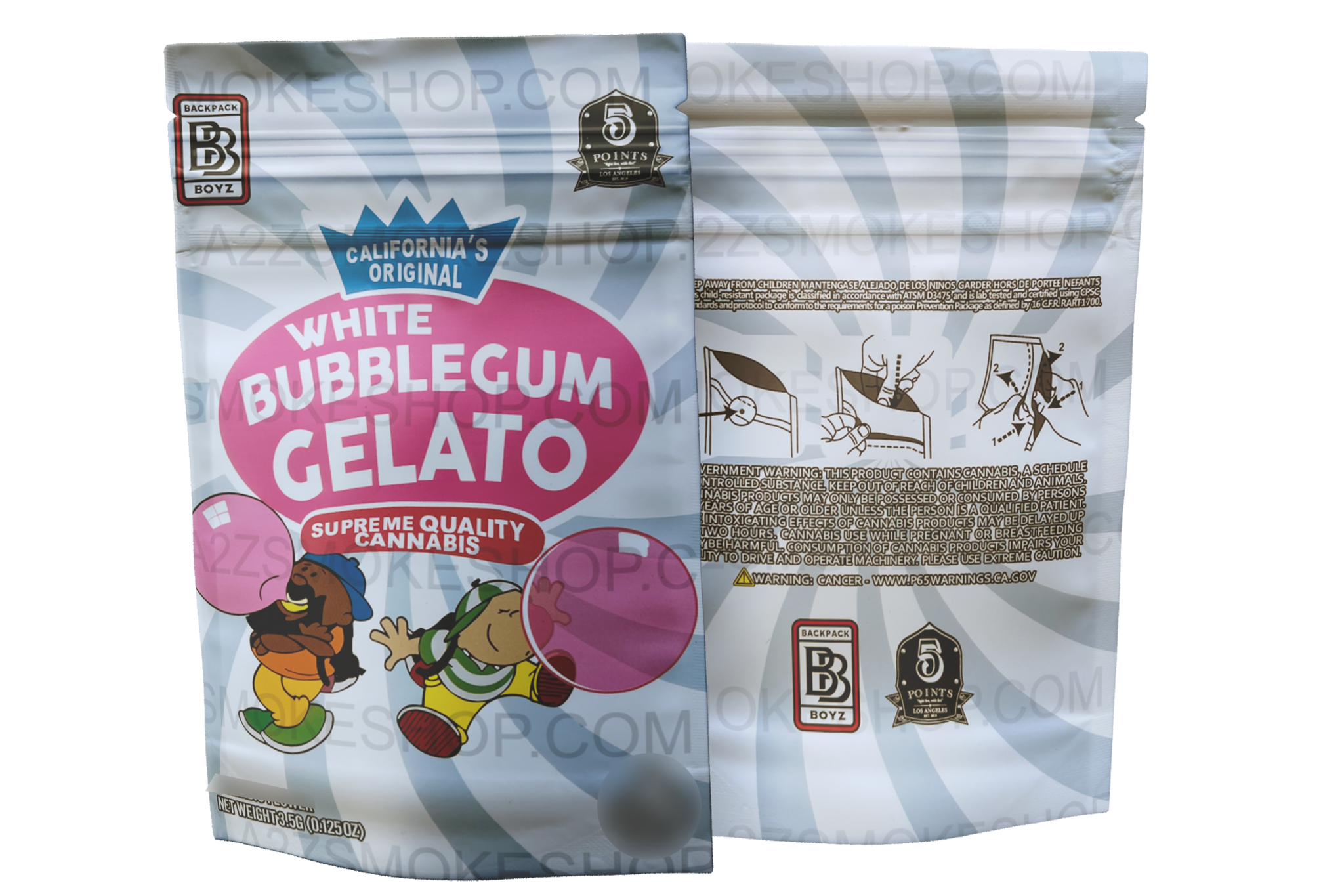 Backpack Boyz White Bubblegum Gelato 3.5g