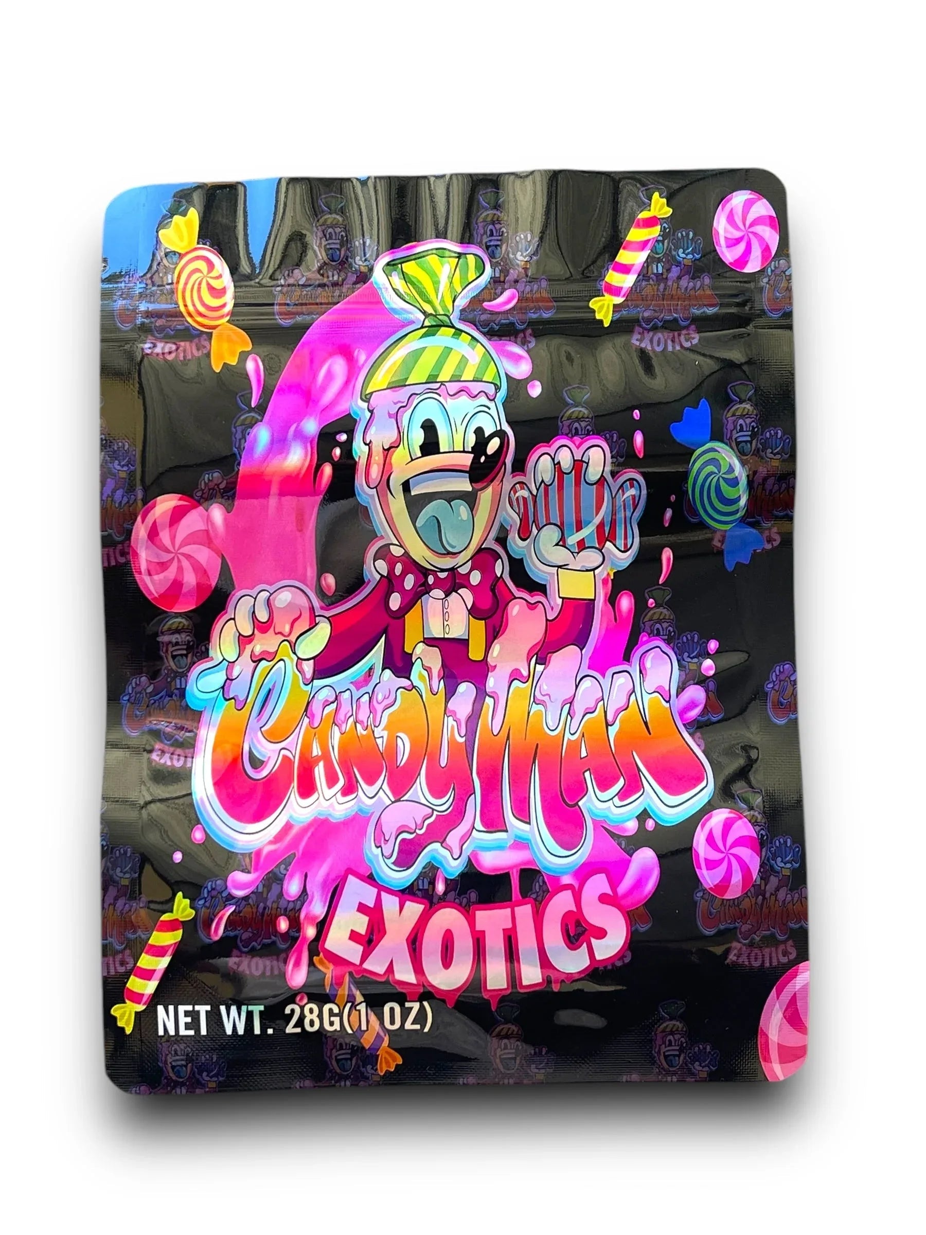 Candy Man Exotics 1OZ 28G Mylar Bag (50 Count)