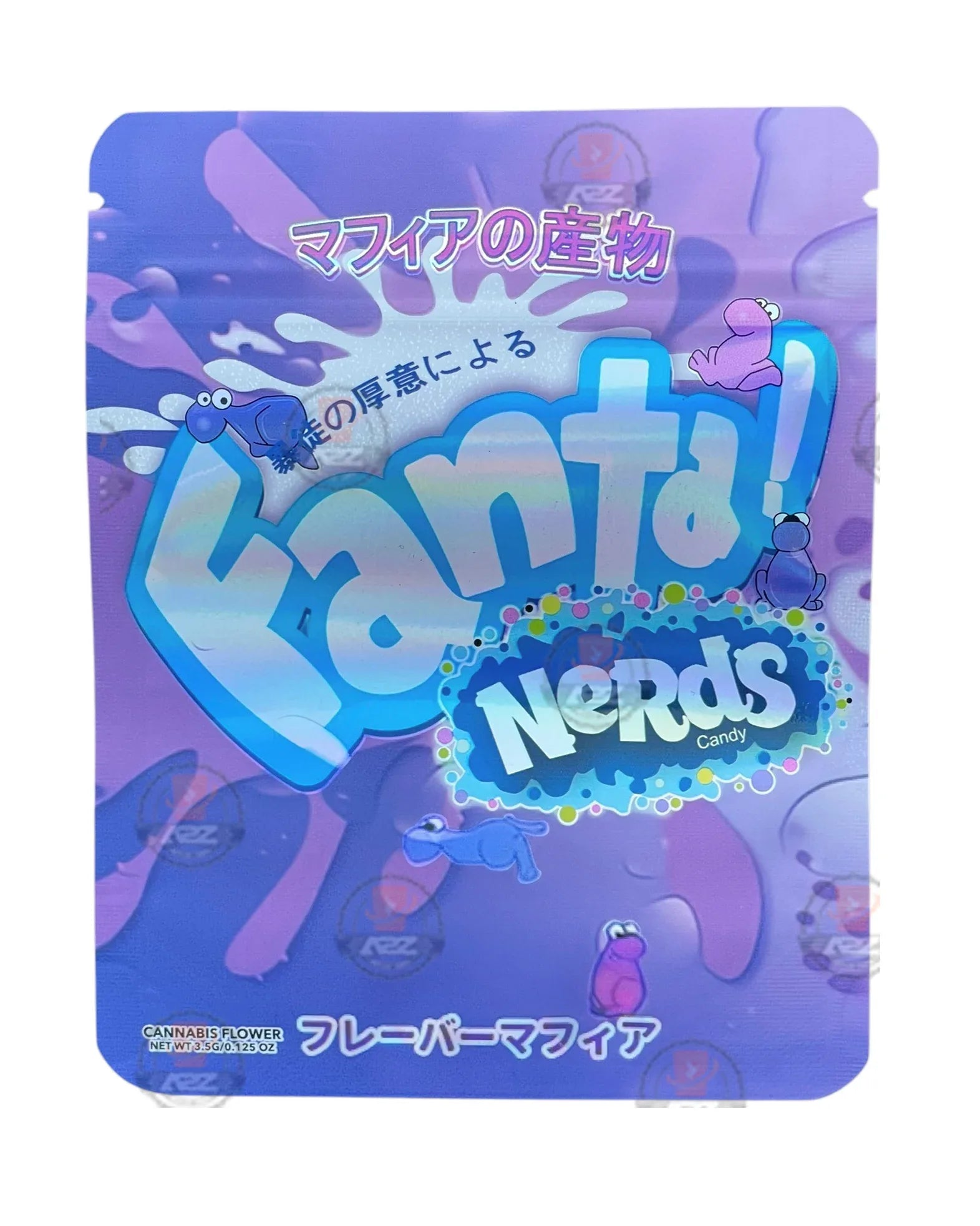 Fanta Candy Mylar Bags 3.5g Holographic - Black Unicorn Hub