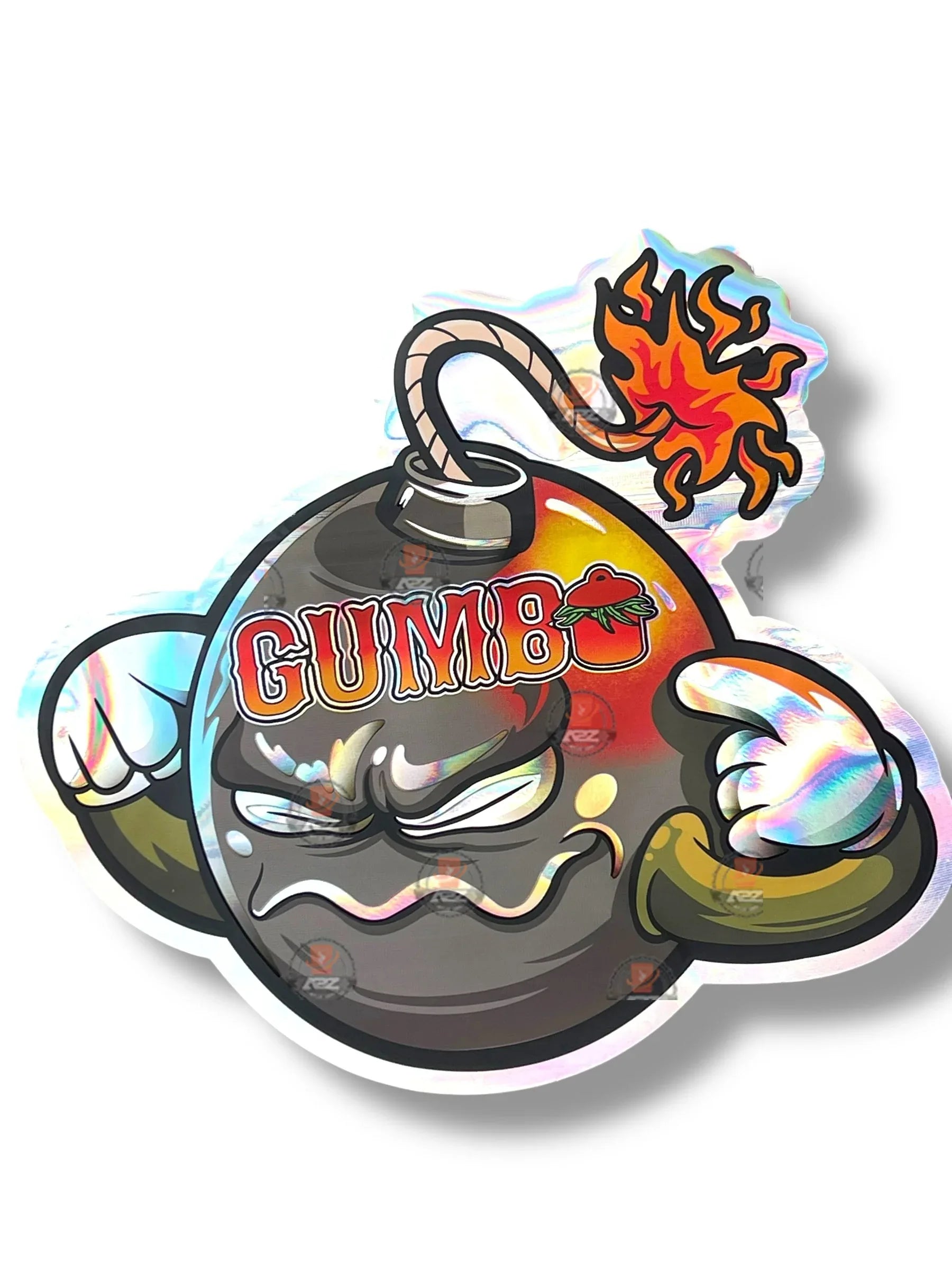 Gumbo Bomb Bag 3.5g shape bag Fly trap Explosive Gumbo 