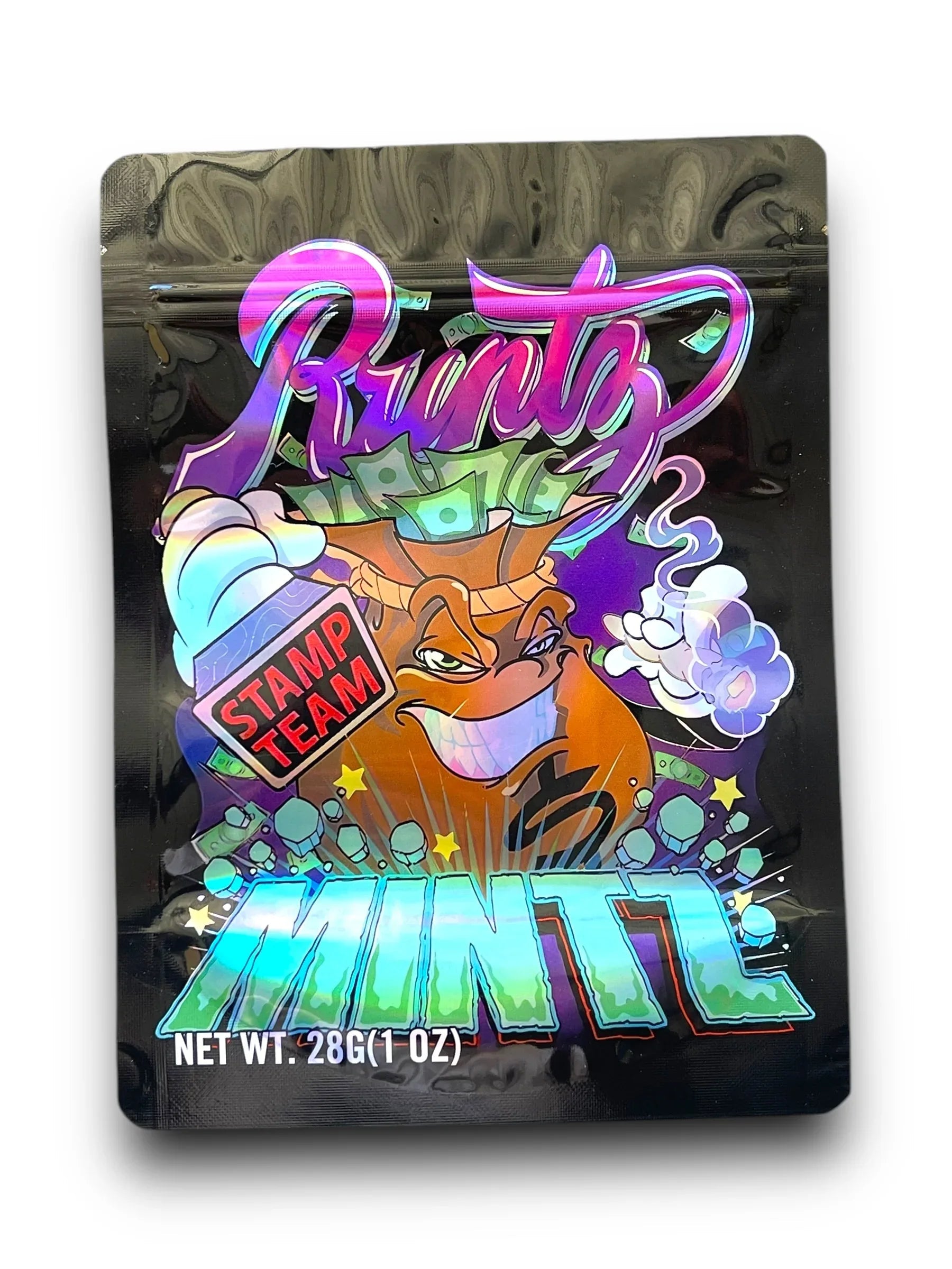 Mintz 1OZ 28G Mylar Bag (50 Count) - Black Unicorn Hub