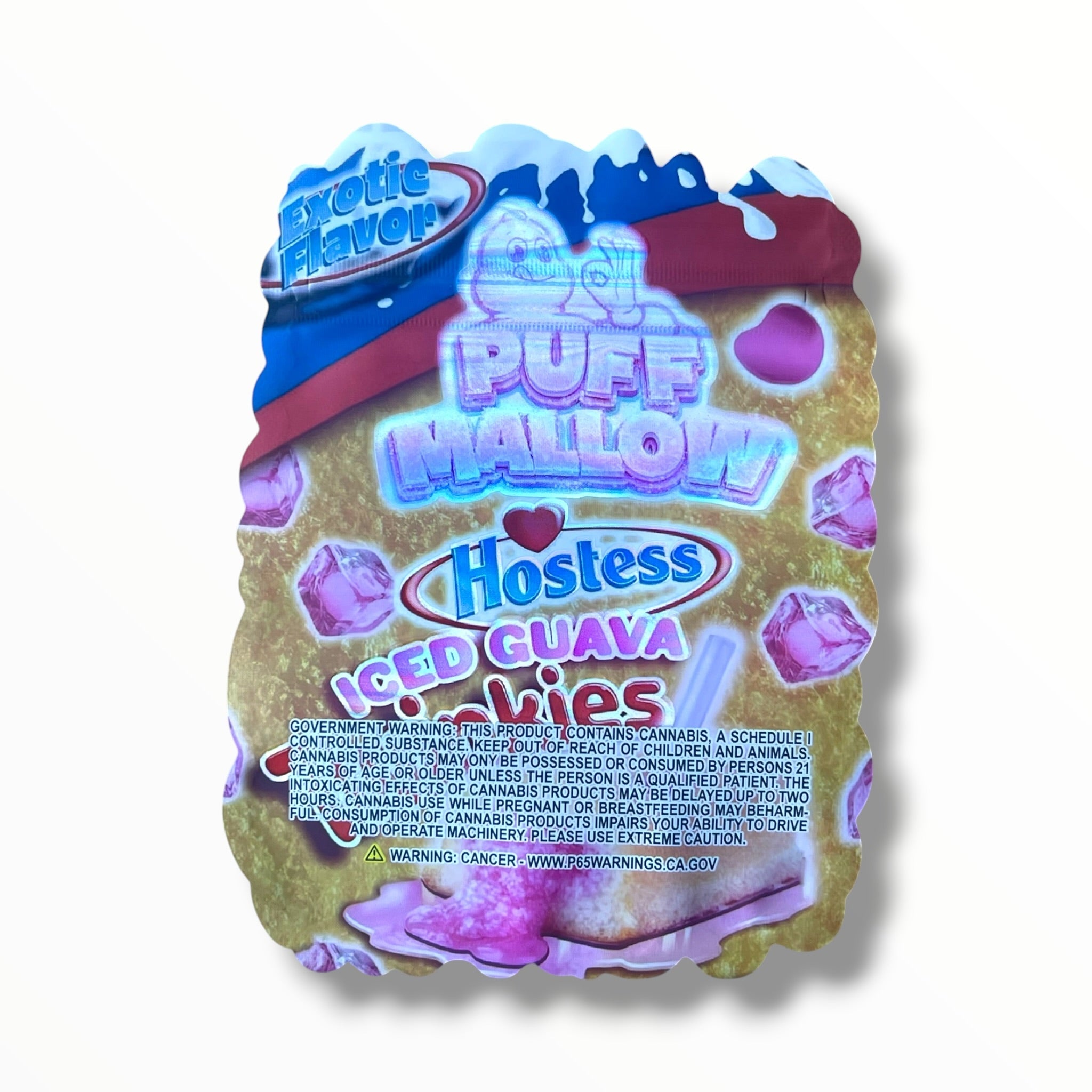 Puff Mallow Iced Guava Twinkies 3.5g shape bags