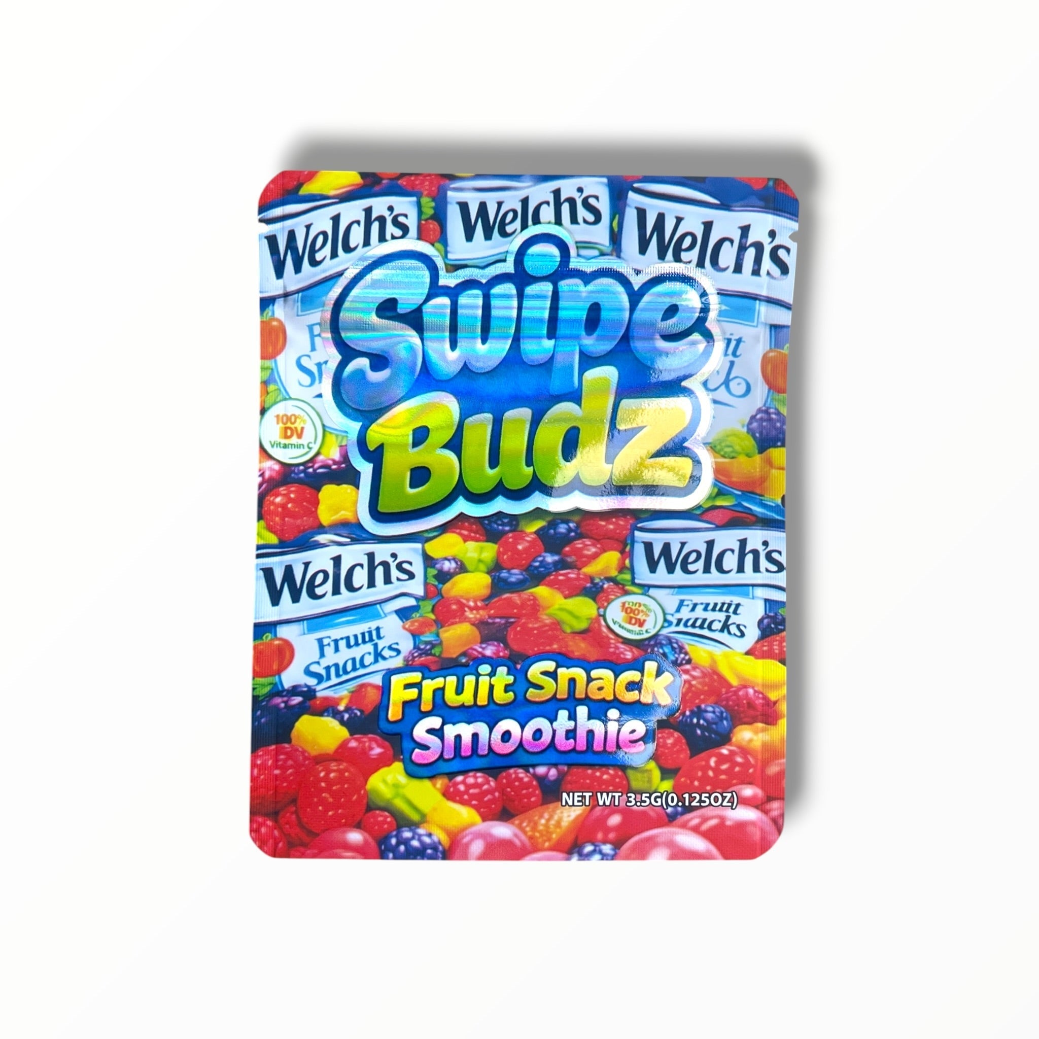 Shipe Budz Fruit Snack Smoothie 3.5g Mylar Bag- Packaging