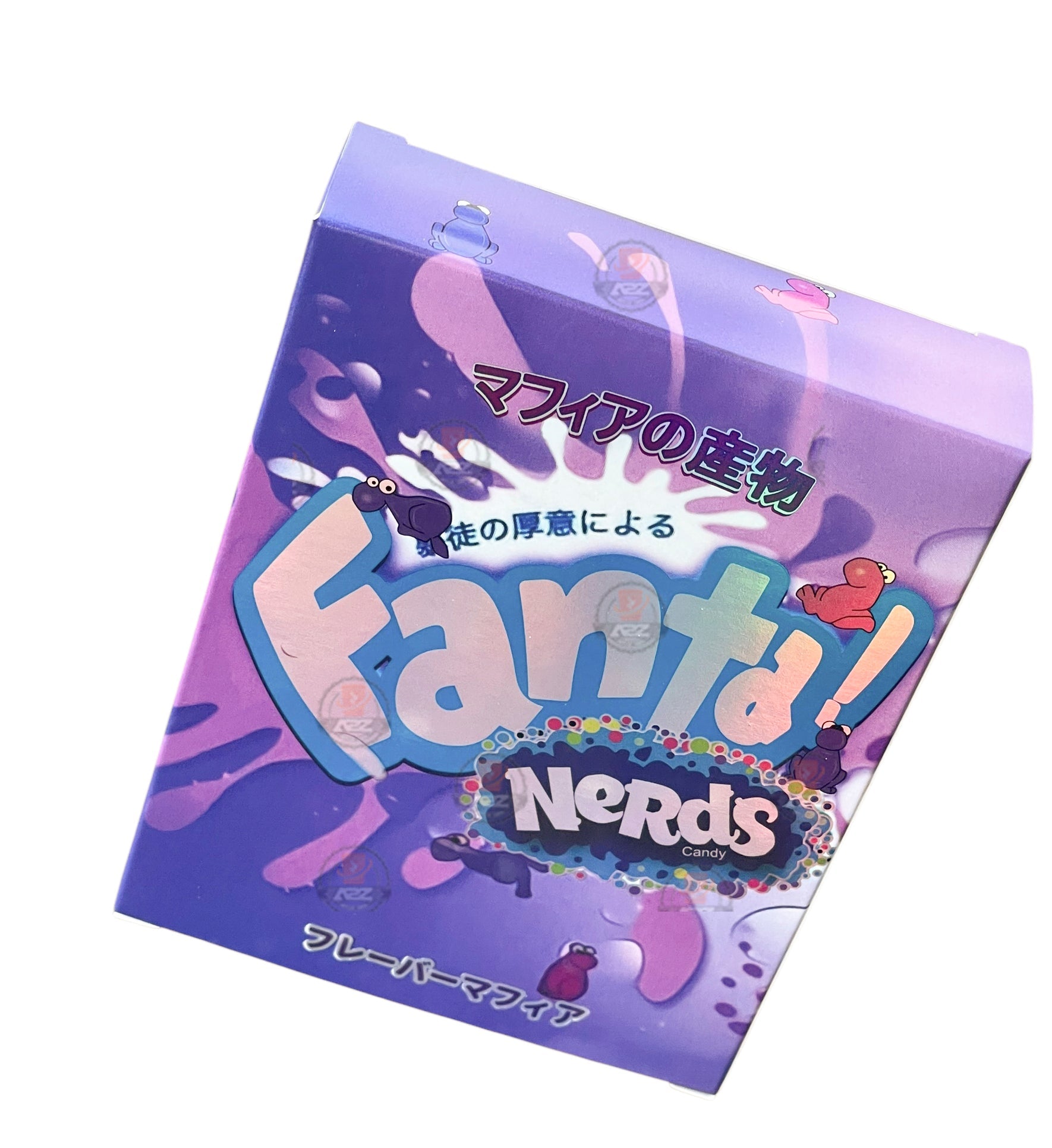 Fanta Candy Mylar Bags with Boxes 3.5g Box Packaging Holographic