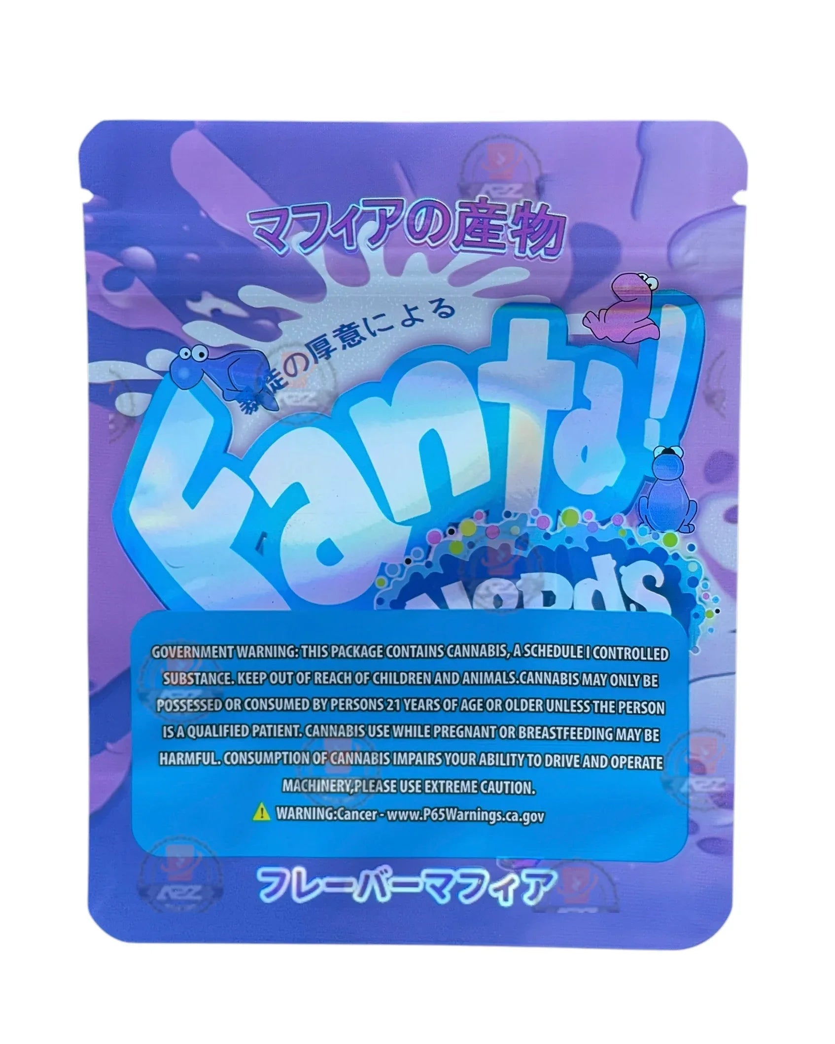 Fanta Candy Mylar Bags 3.5g Holographic - Black Unicorn Hub