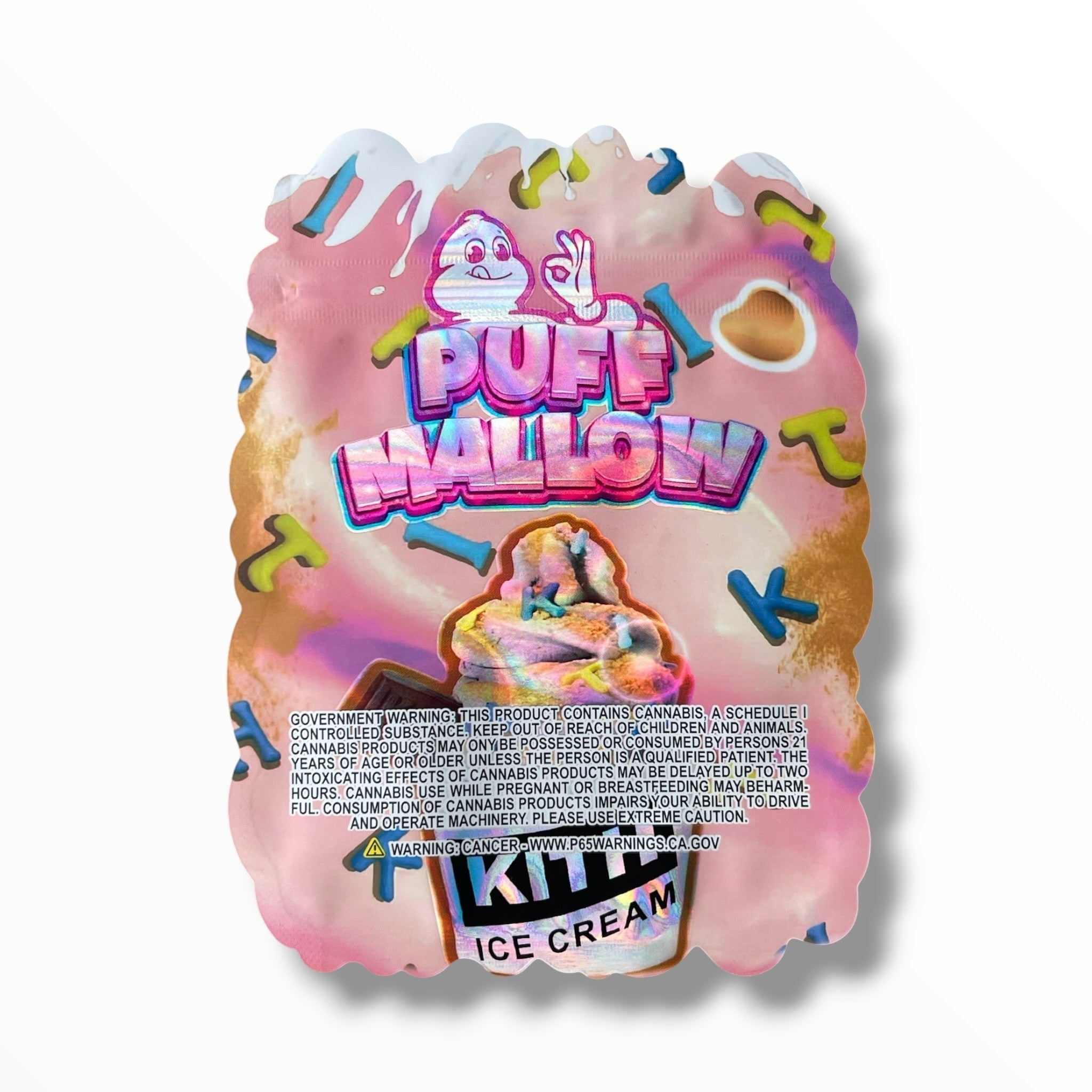 Puff Mallow Kith Ice Cream 3.5g shape bags