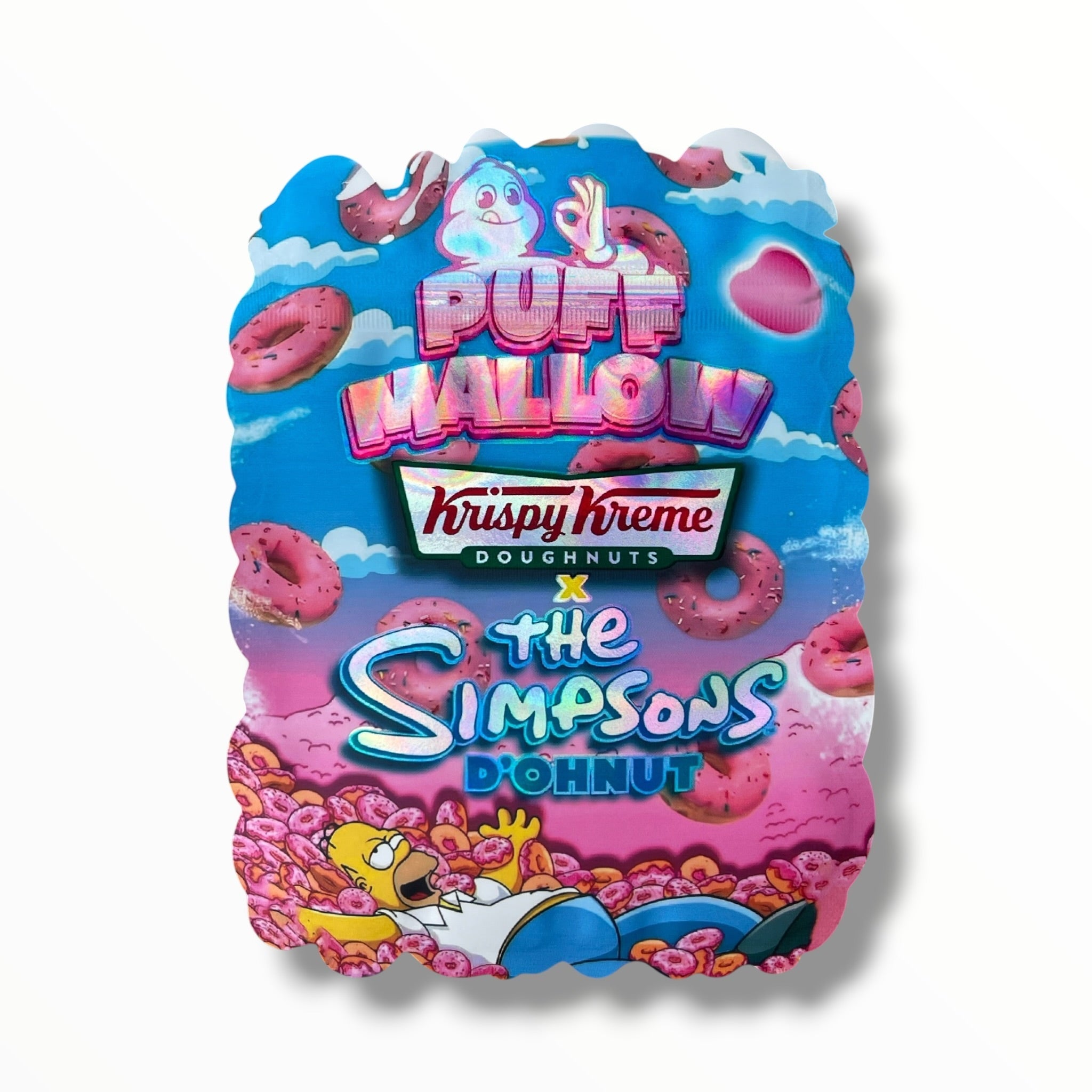 Puff Mallow Krispy Kreme Doughnuts the Simpsons dohnut 3.5g shape bags