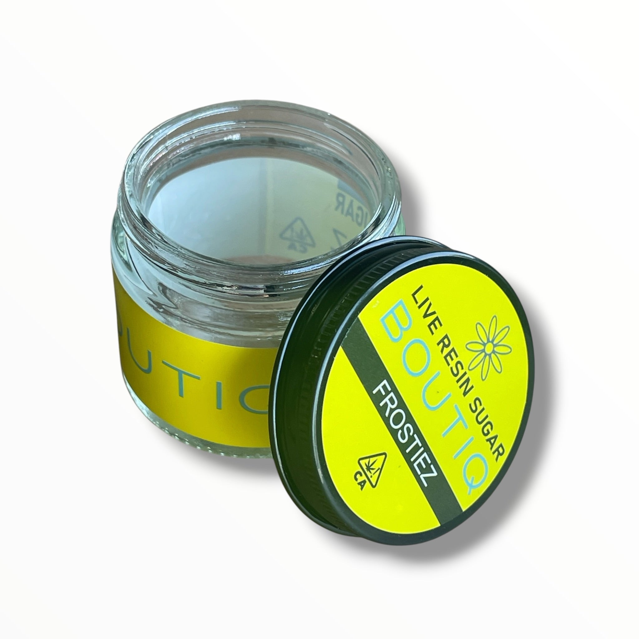 Boutiq 16-1oz Jars in a box Mixed Strains Variety Pack- Empty packaging only