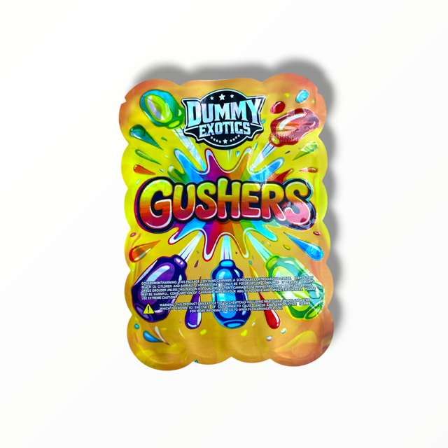 Gushers Dummy Exotics 3.5g shape bags