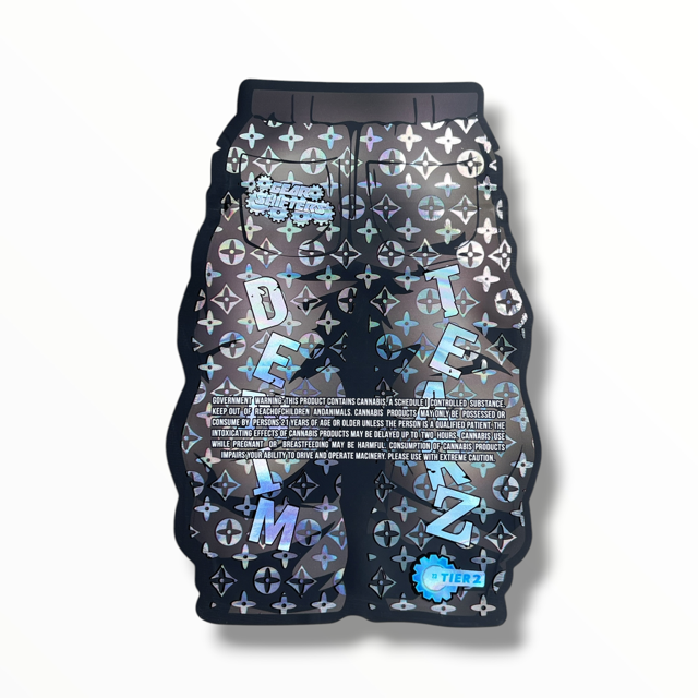 Tier 2 Gear Shifters 3.5g Mylar Bag Set – Cap, T-Shirt & Pants