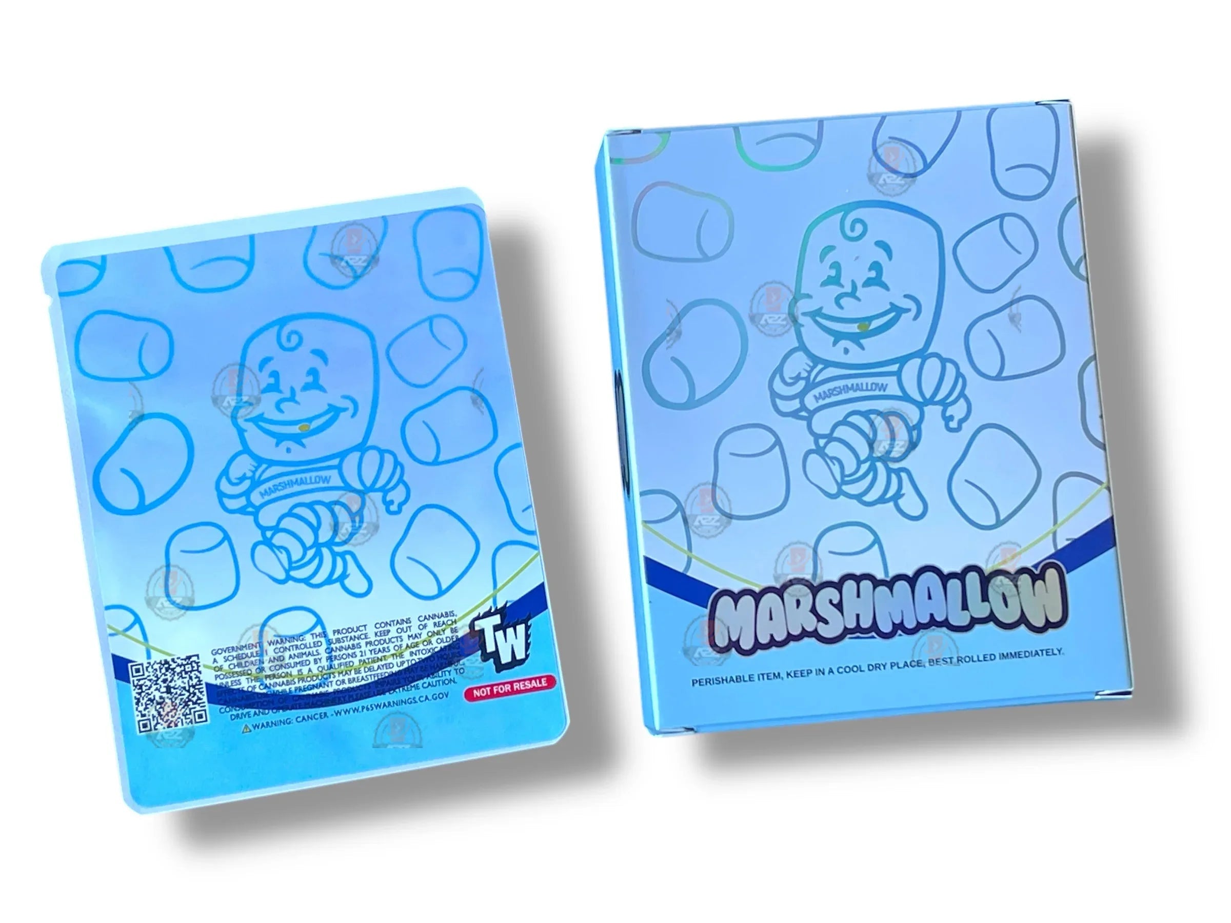 Sprinklez Black Magic Marshmallow Mylar Bags with Boxes 3.5g Box Packaging With stickers and label - Black Unicorn Hub