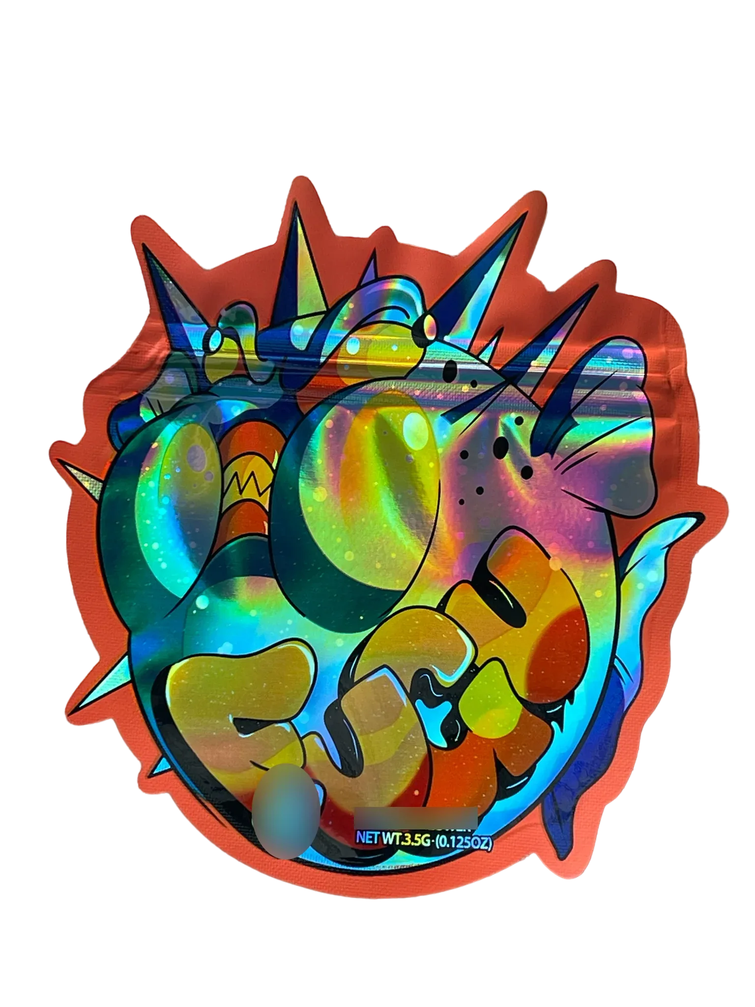 Fugu 3.5g Mylar Bag - Black Unicorn Hub