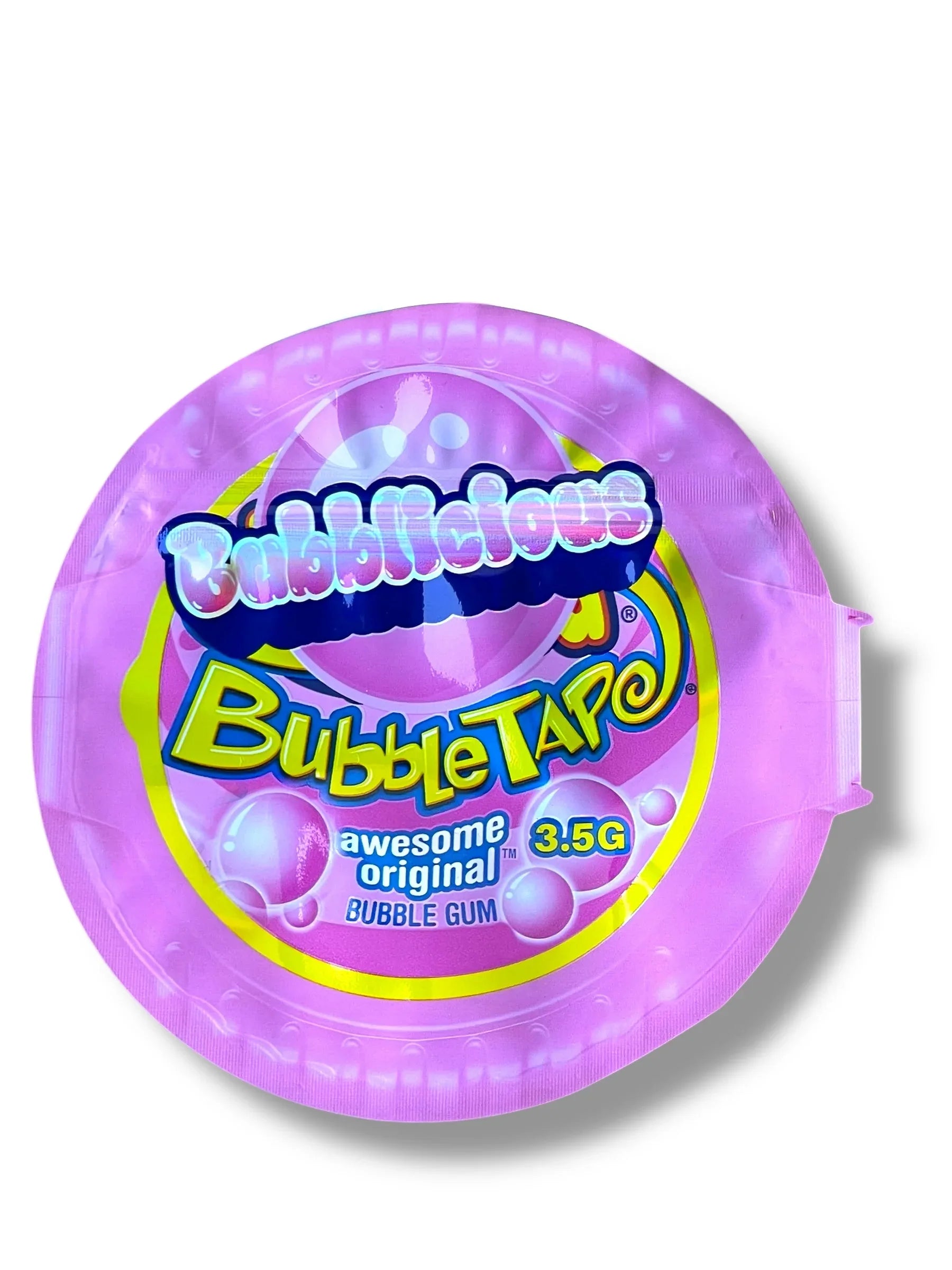 Bubble Tape Bubblegum Mylar Bag 3.5g shape bag - Black Unicorn Hub
