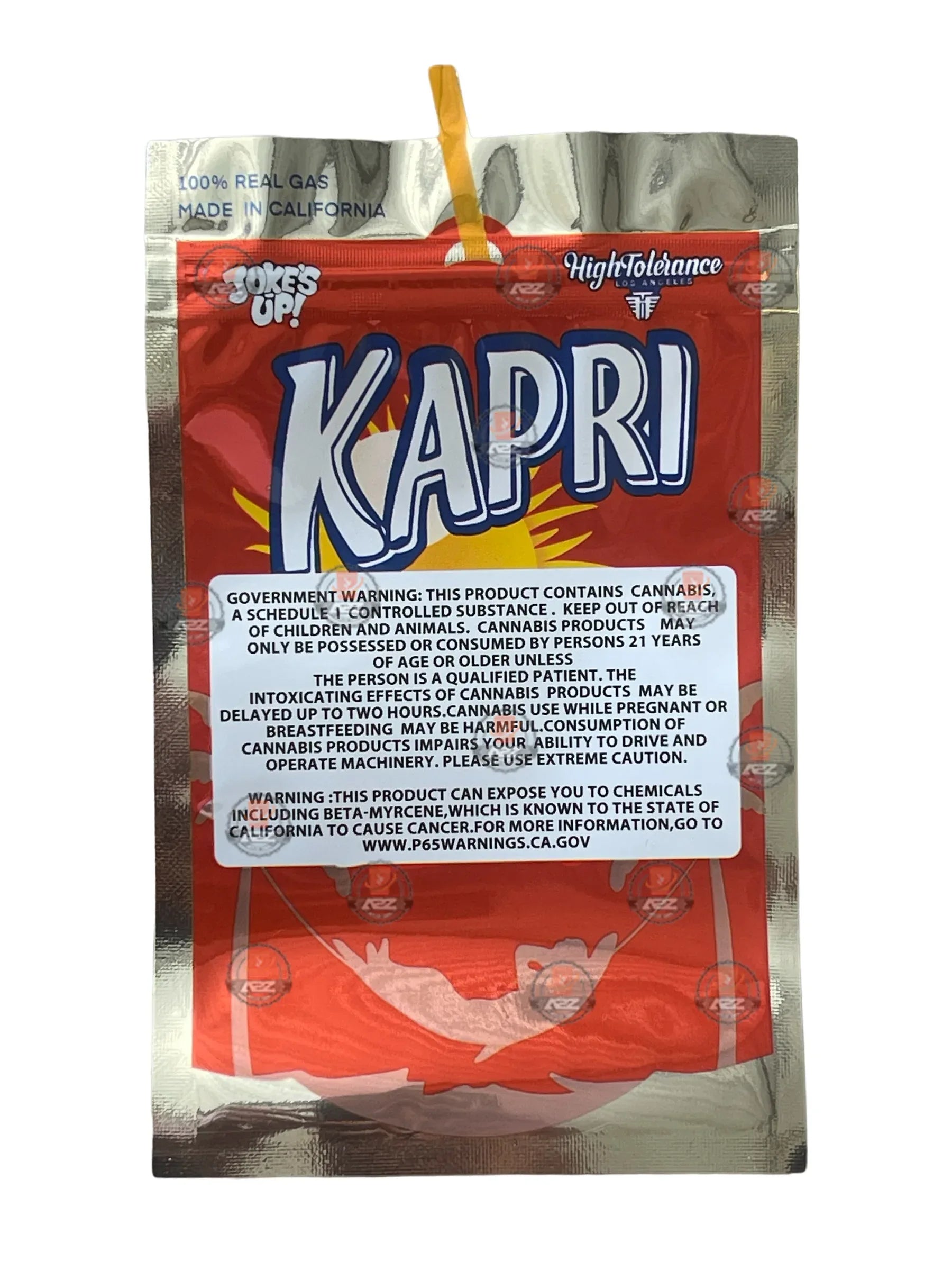Kapri Wild Cherry 3.5g Mylar bag High Tolerance-Jokes up - Black Unicorn Hub