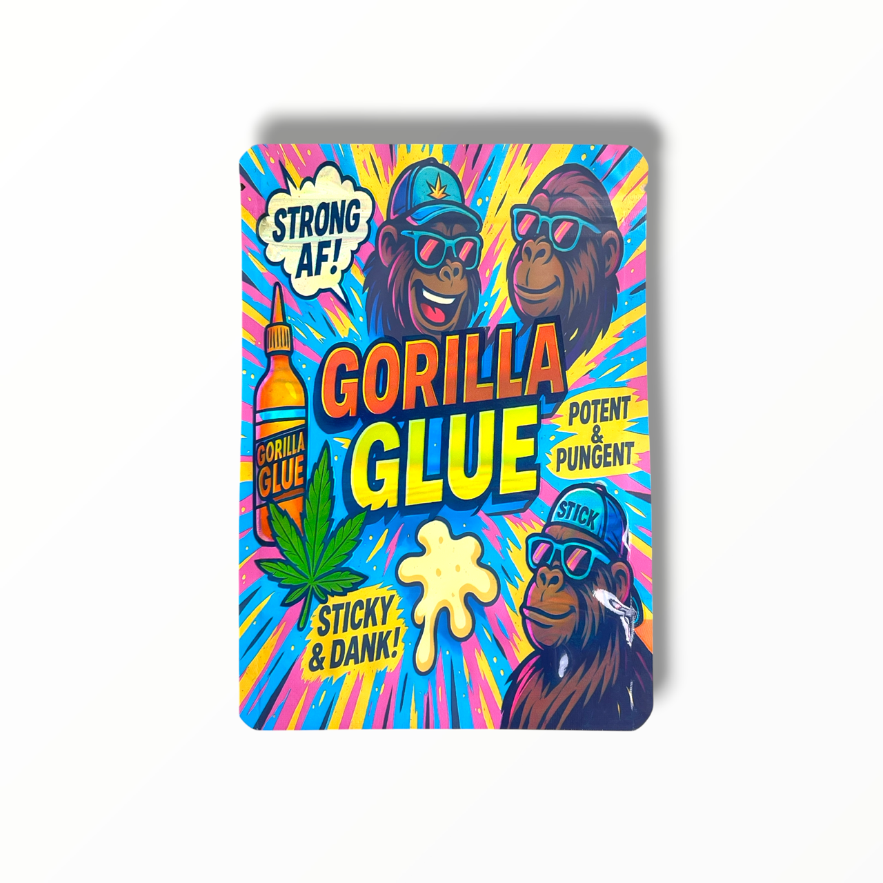 Gorilla Glue 7G to 14G Mylar Bags