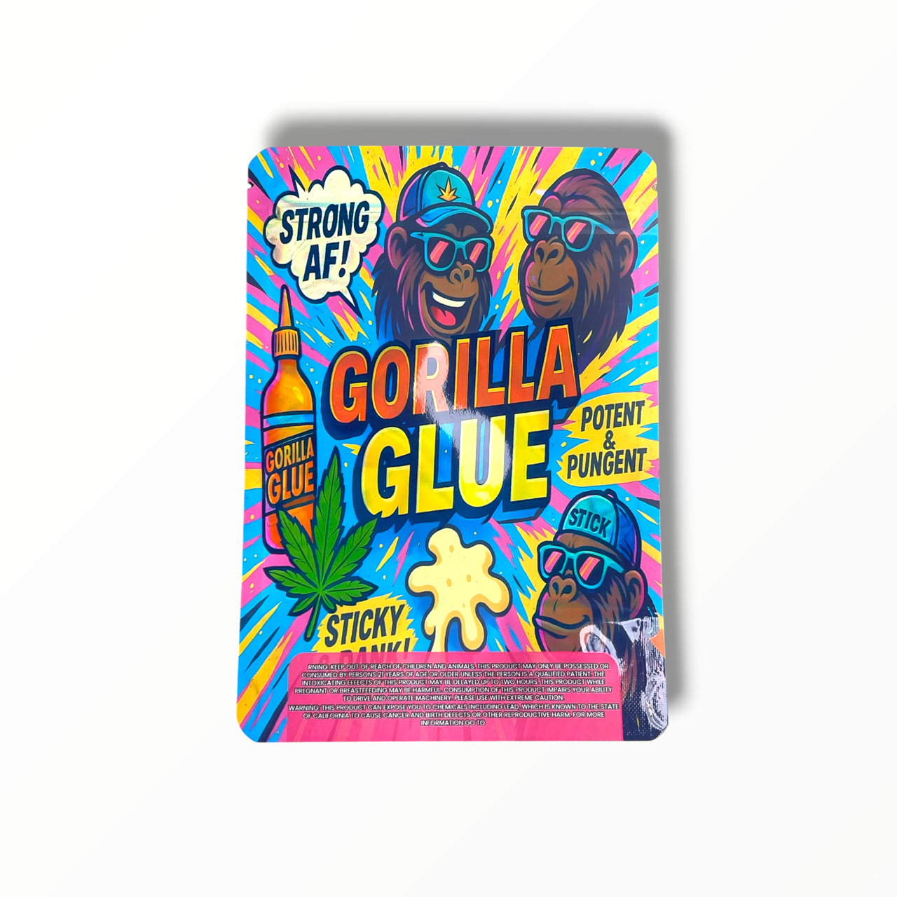 Gorilla Glue 7G to 14G Mylar Bags