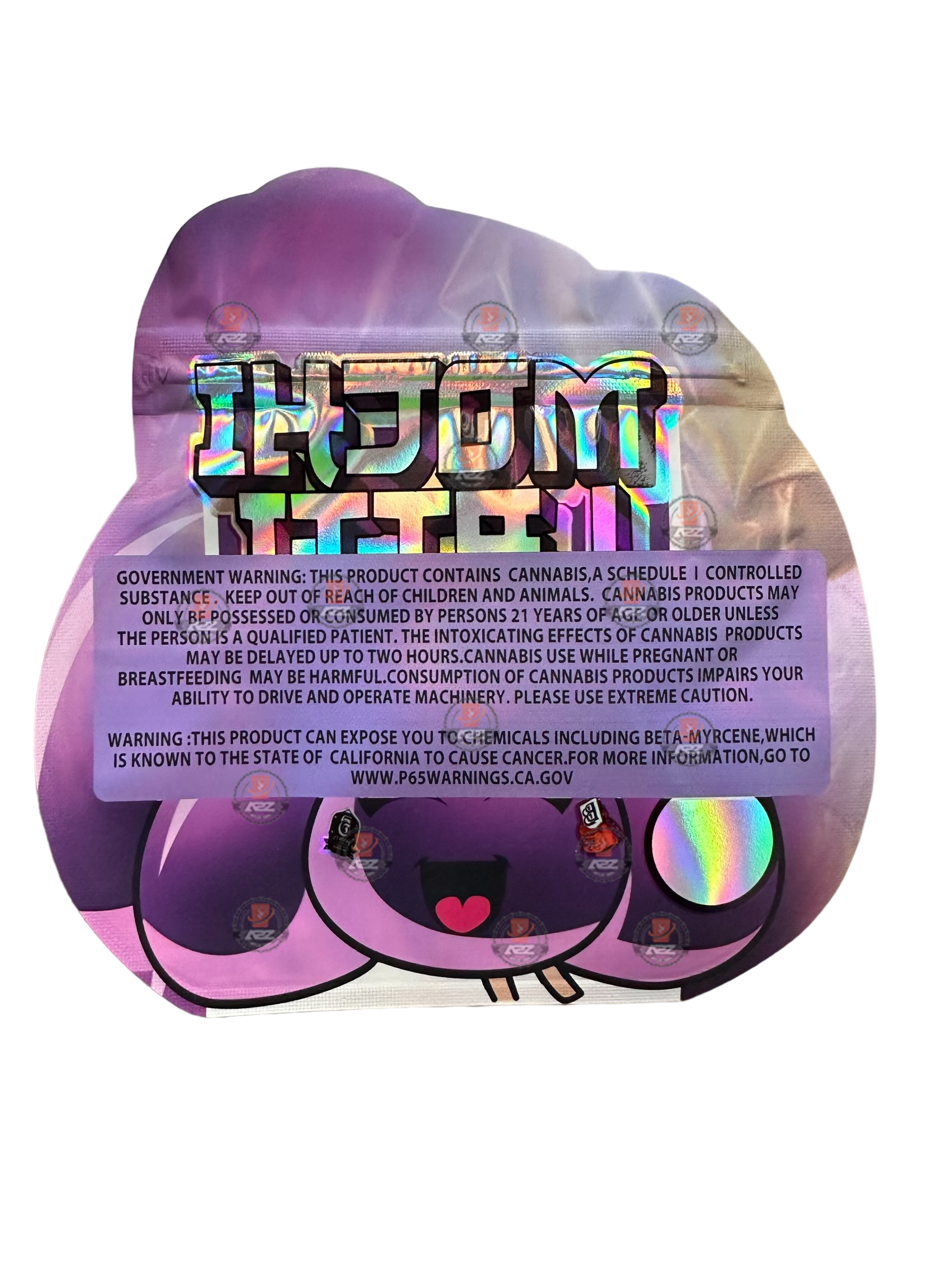 Mochi Latti 3.5 grams Mylar Bag Holographic