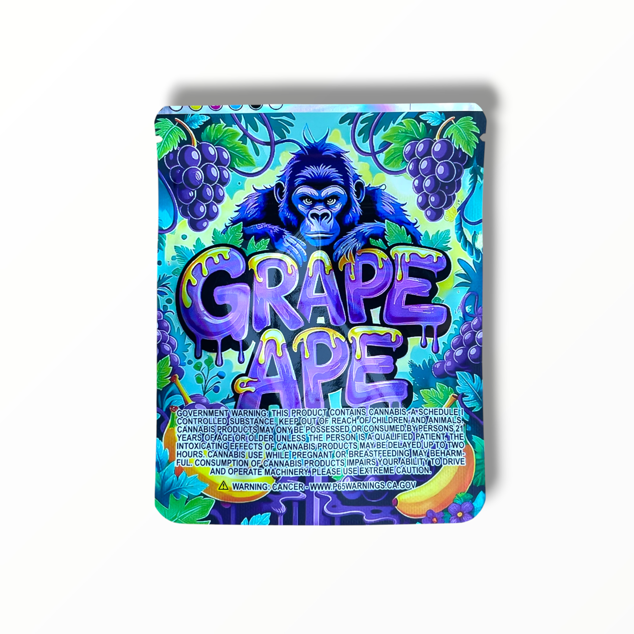 Grape Ape 3.5g shape bags