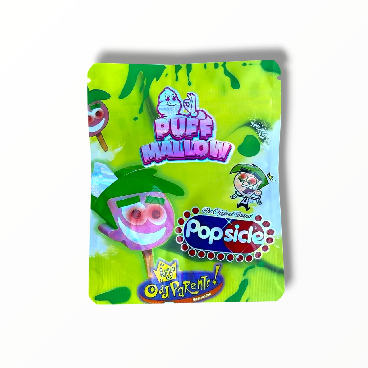 Puff Mallow Popsicle Odd Parents 3.5g shape bags