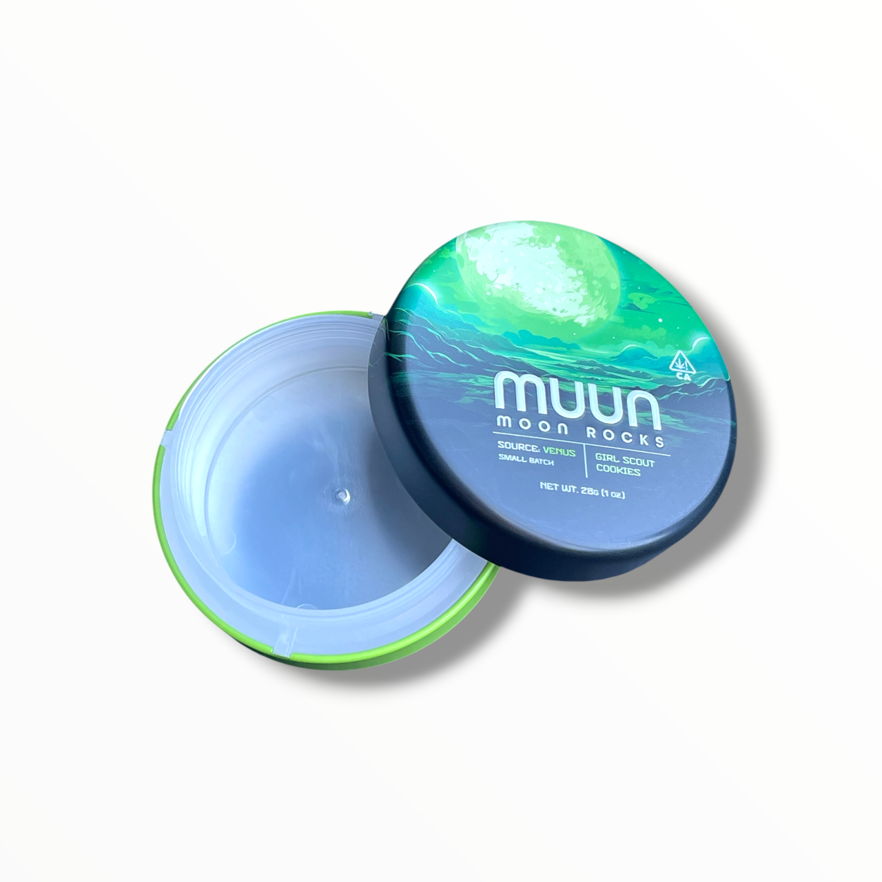 Muun Moon Rocks Mixed-Strain Variety Pack – 4 Capsules, 16 Empty 1 Oz Pods – Packaging Only