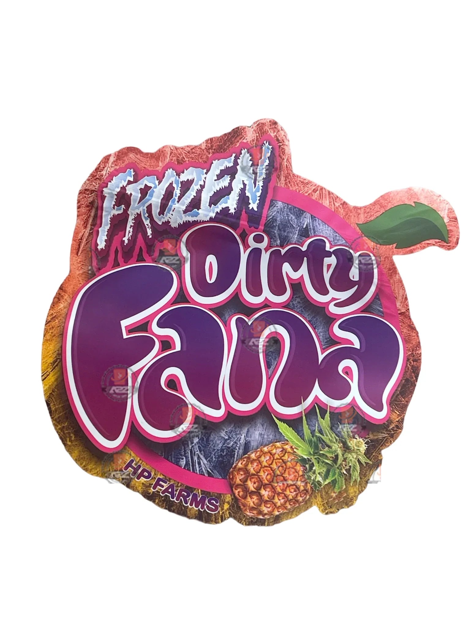 Frozen Dirty Fana 3.5 grams Mylar Bag HP Farms - Black Unicorn Hub