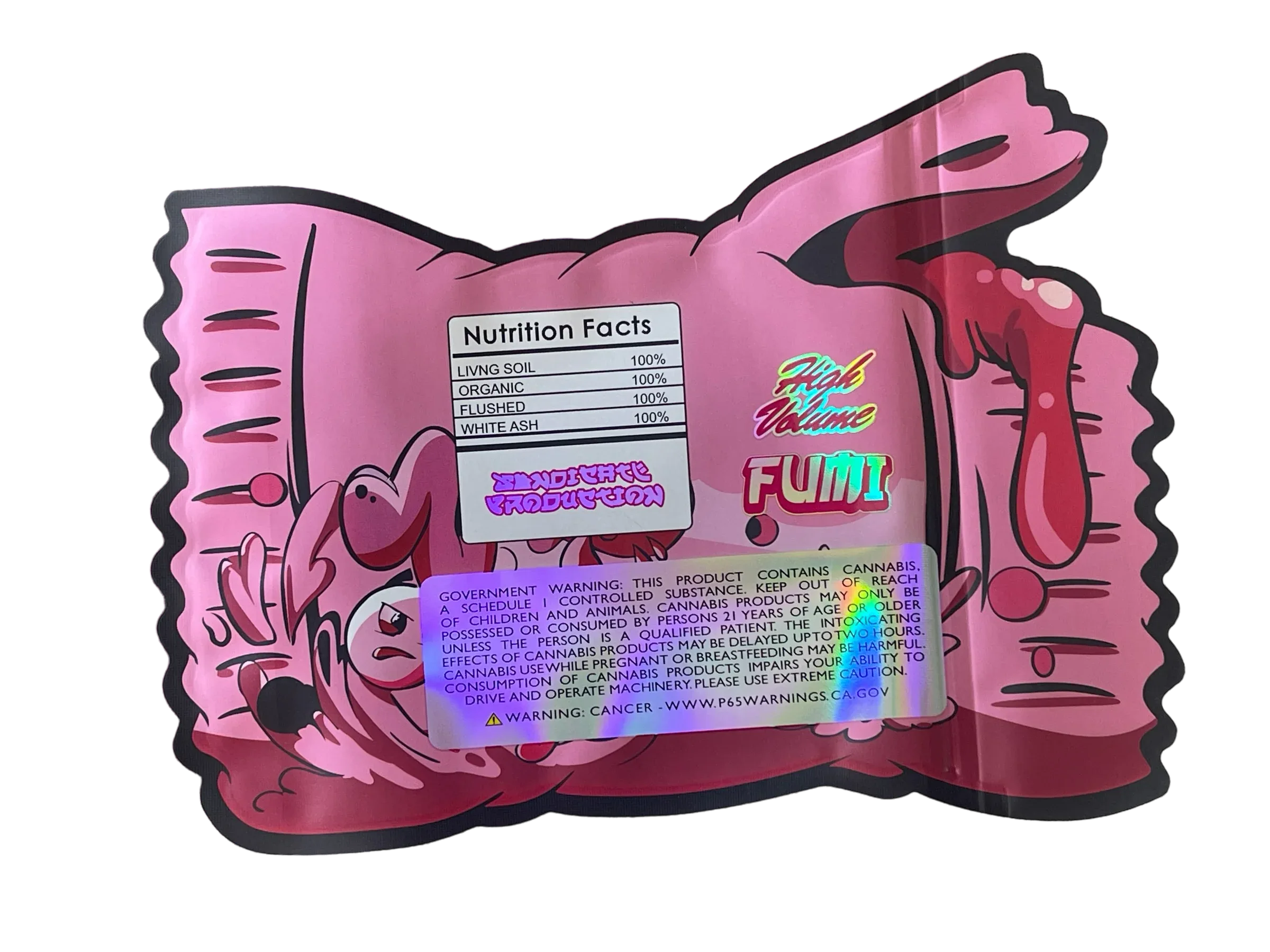 Chicle Mylar Bag 1 OZ 28G (50 Count) Fumi High Volume - Black Unicorn Hub