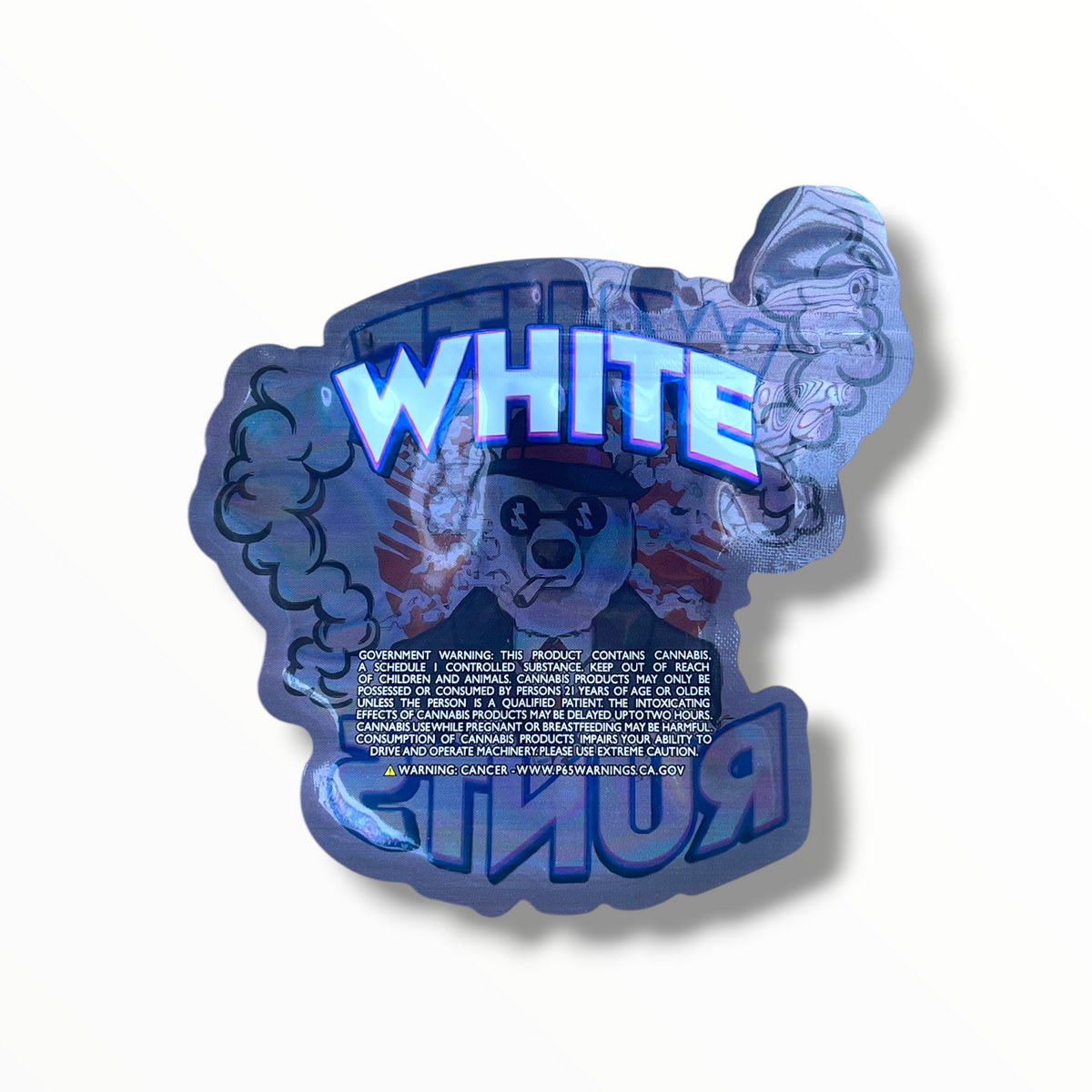 White Runtz 3.5g shape bags
