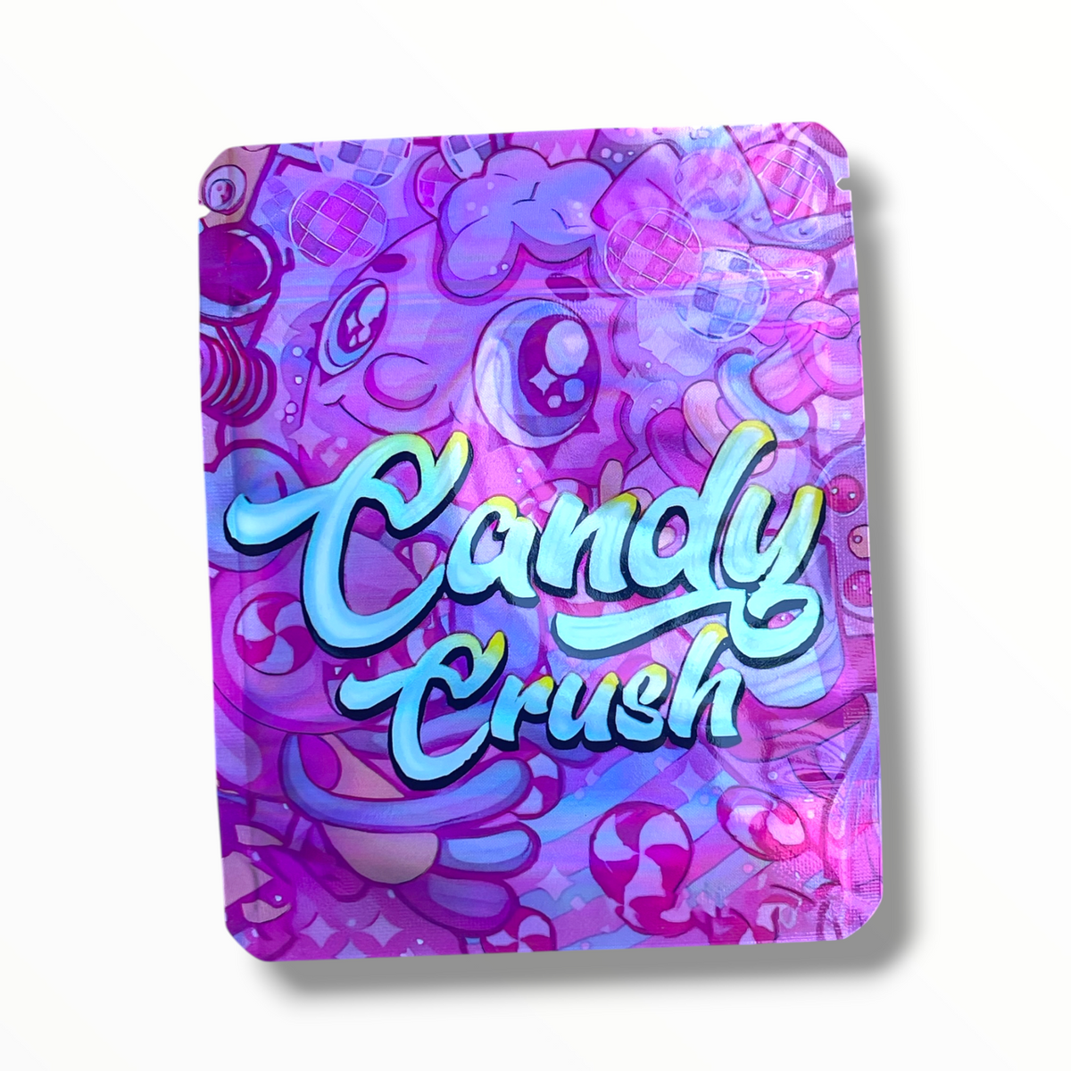 Candy Crush Mylar Bags 3.5 Grams